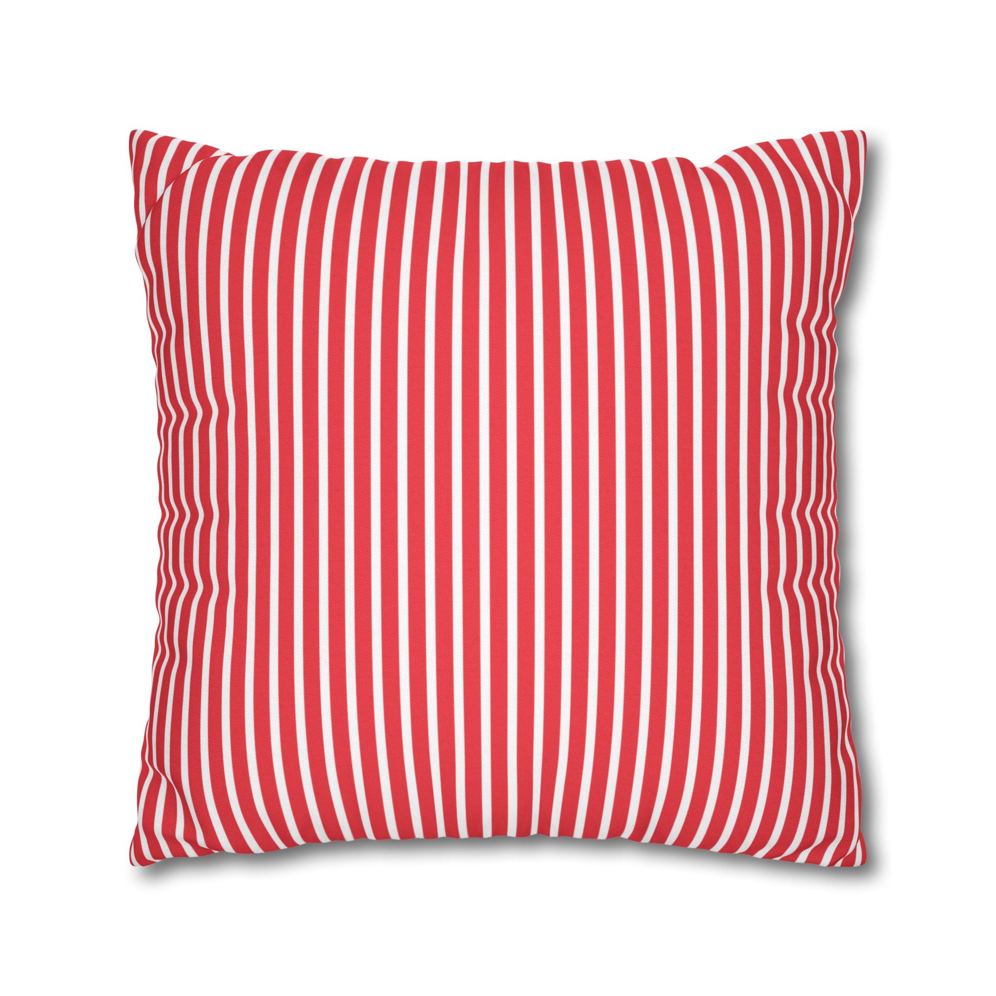Candy Cane Christmas Pillow Cover