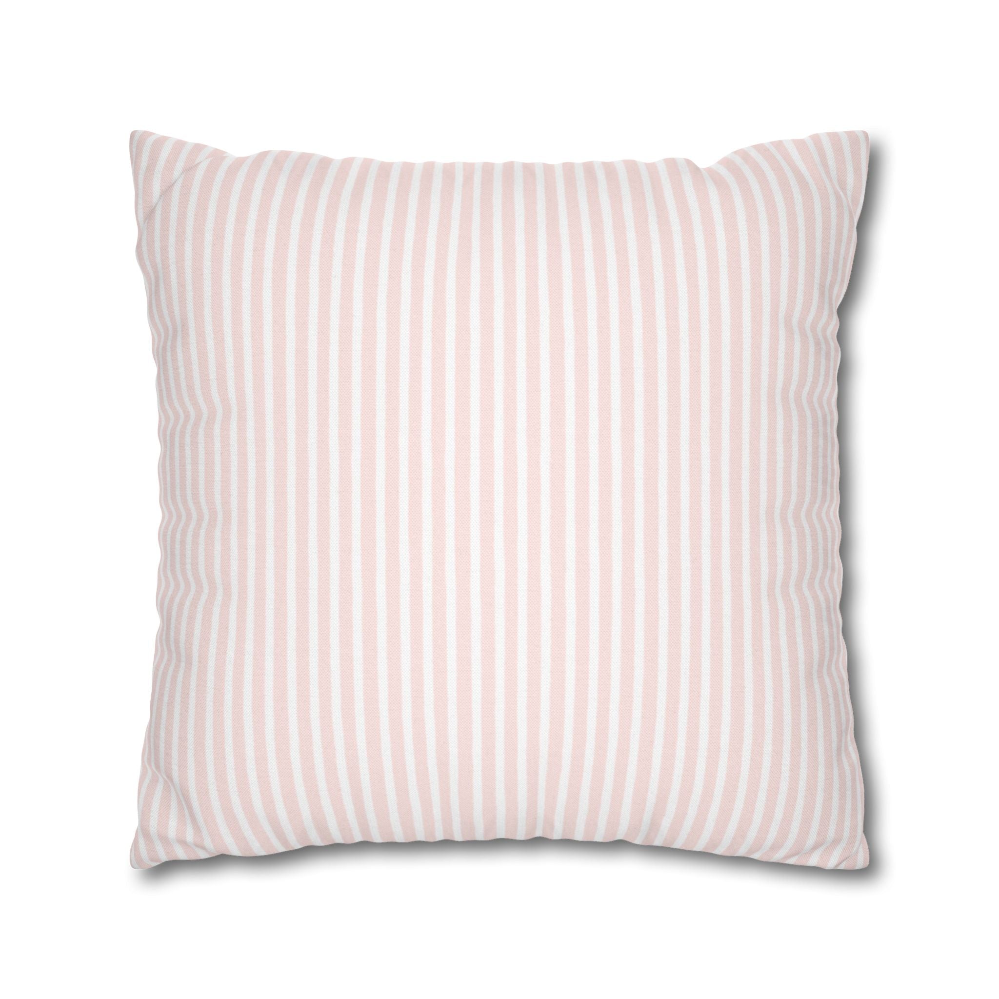 Pink Gingham Christmas Tree Pillow Cover