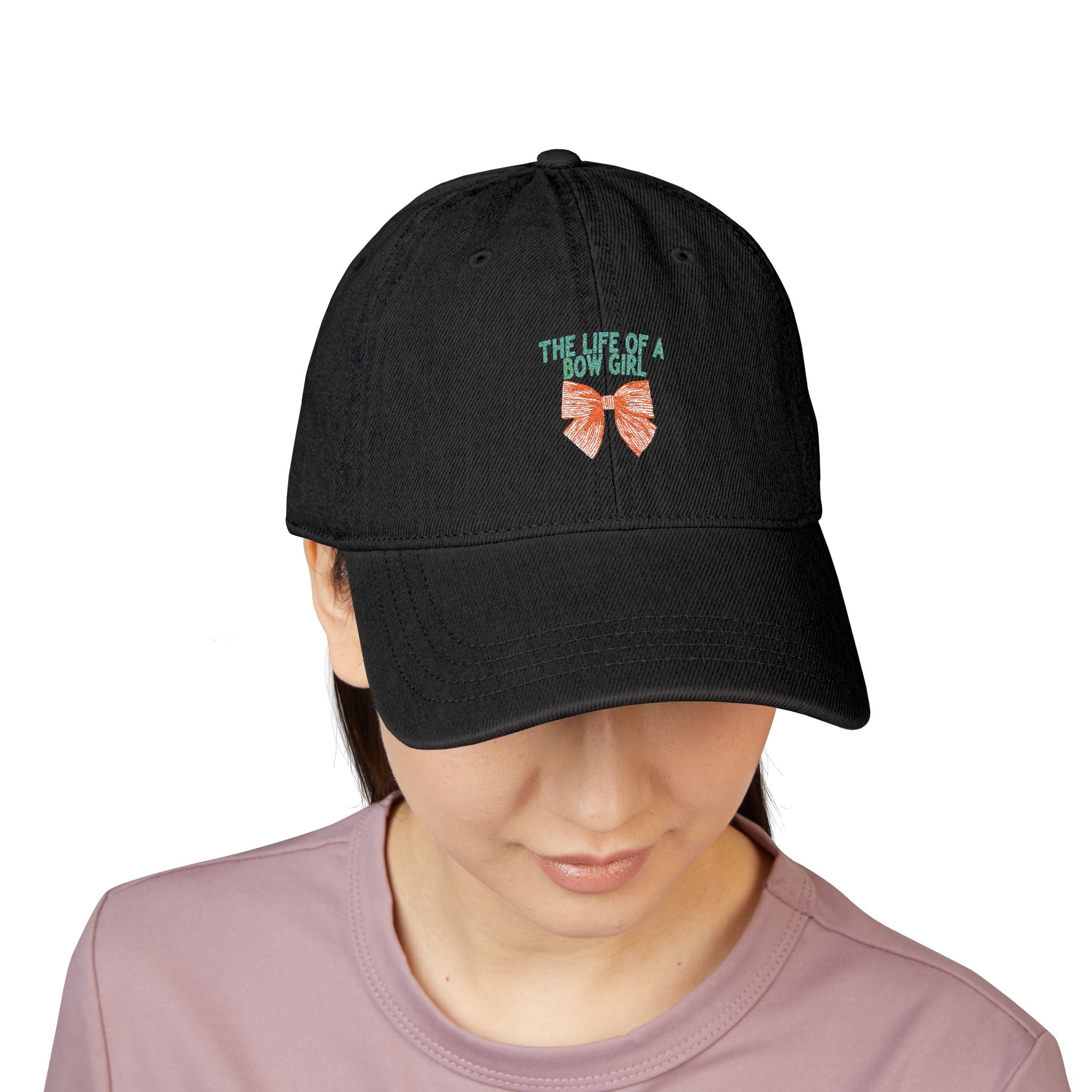 The Life of a Bow Girl Black Denim Hat