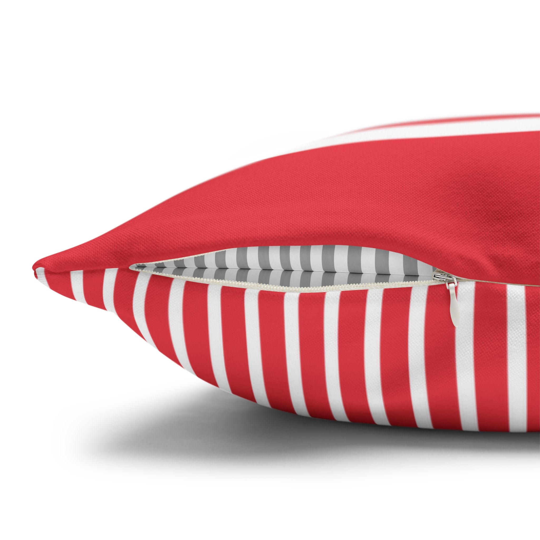 Candy Cane Christmas Pillow Cover