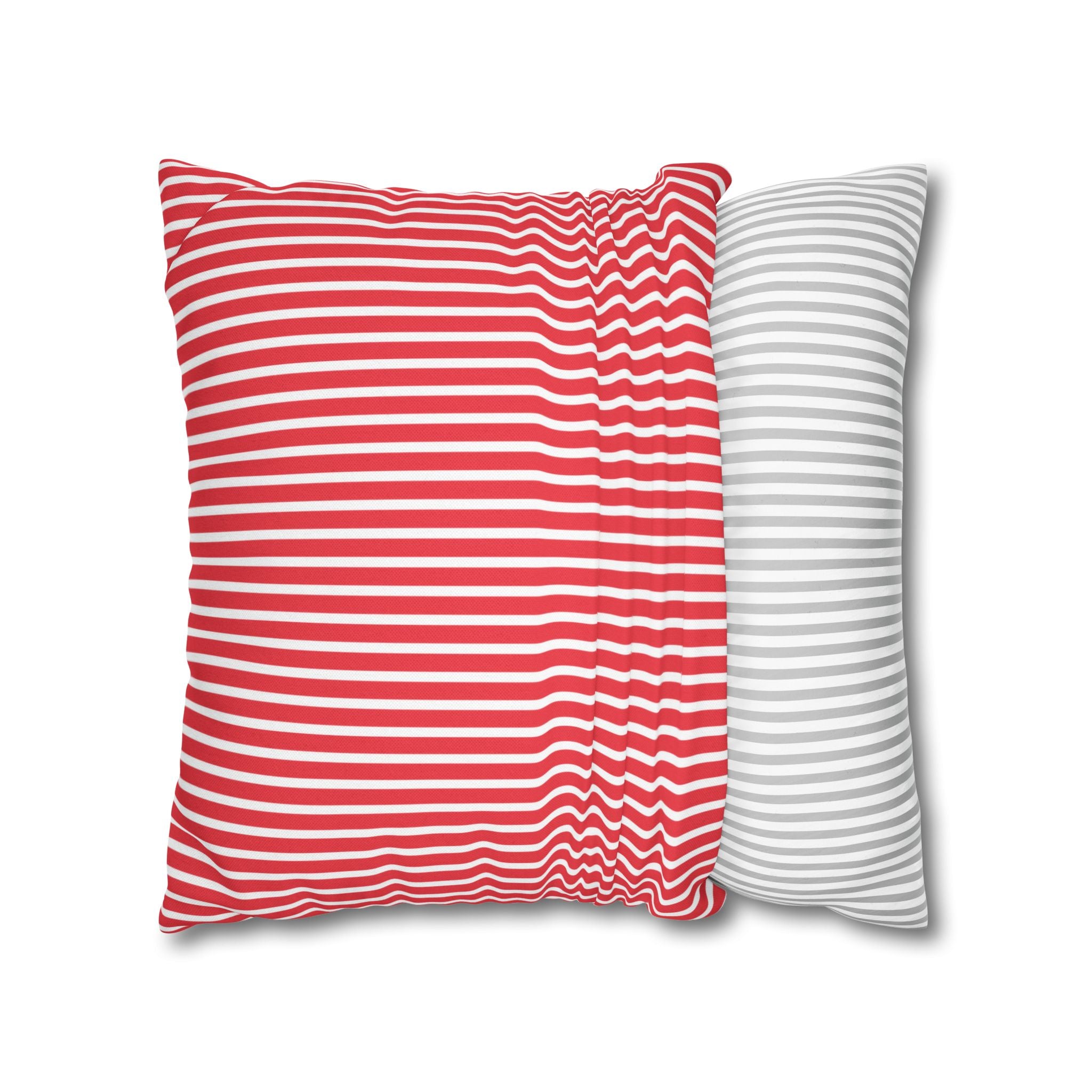 Candy Cane Christmas Pillow Cover