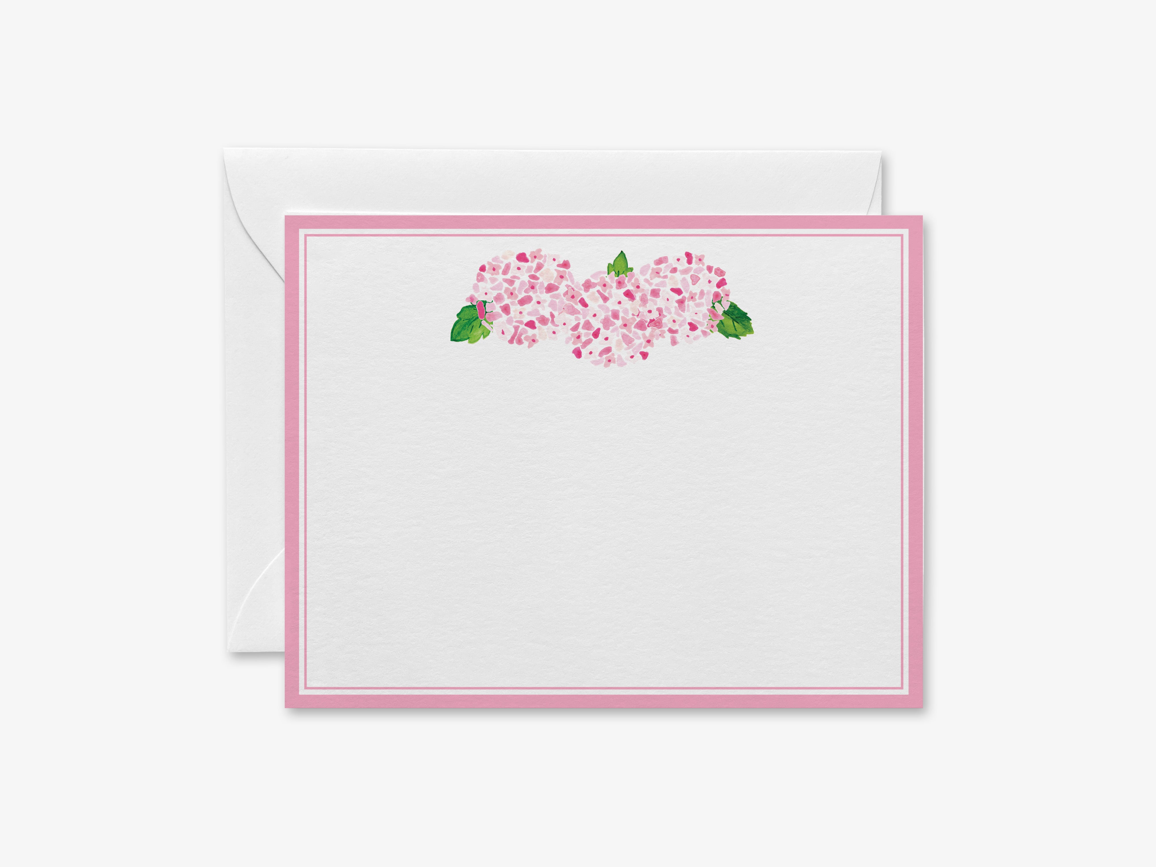 a card with pink flowers on it