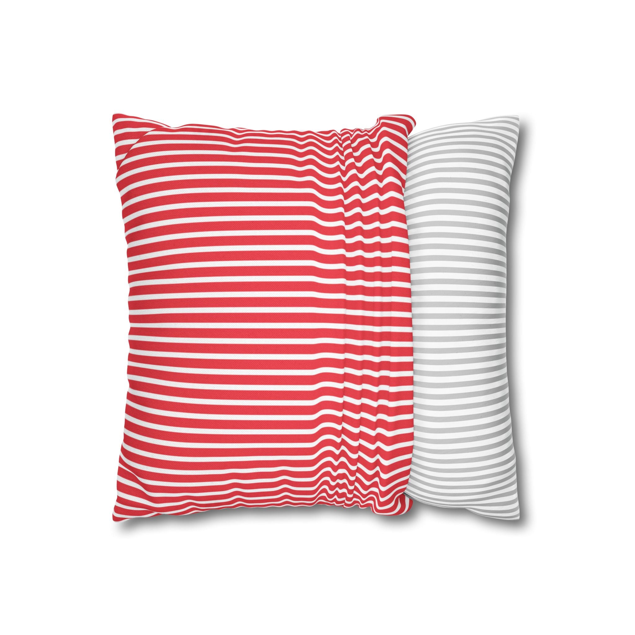 Candy Cane Christmas Pillow Cover