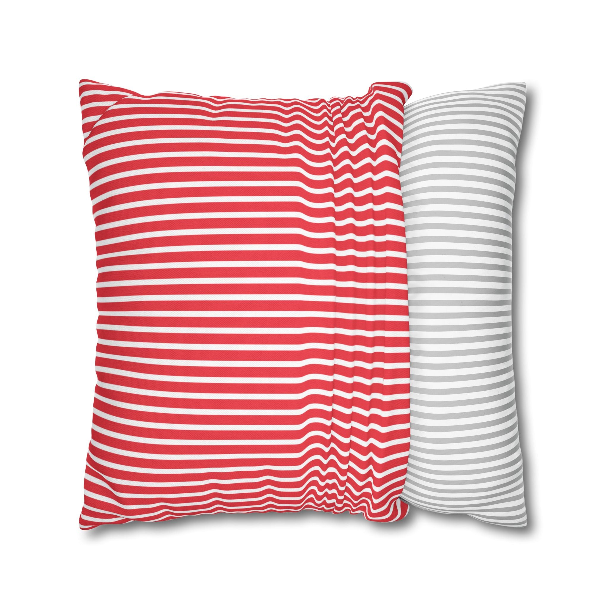 Candy Cane Christmas Pillow Cover