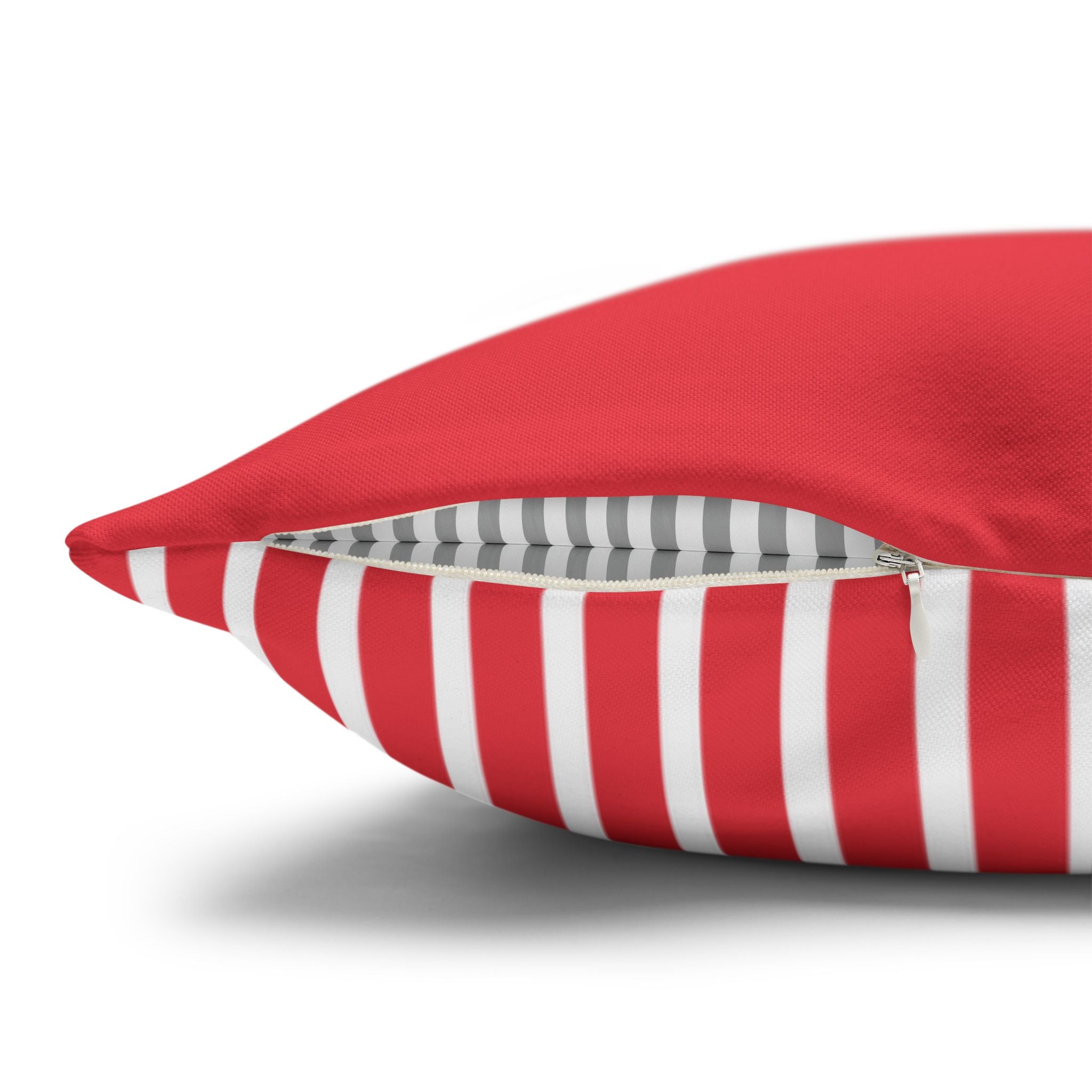 Candy Cane Christmas Pillow Cover
