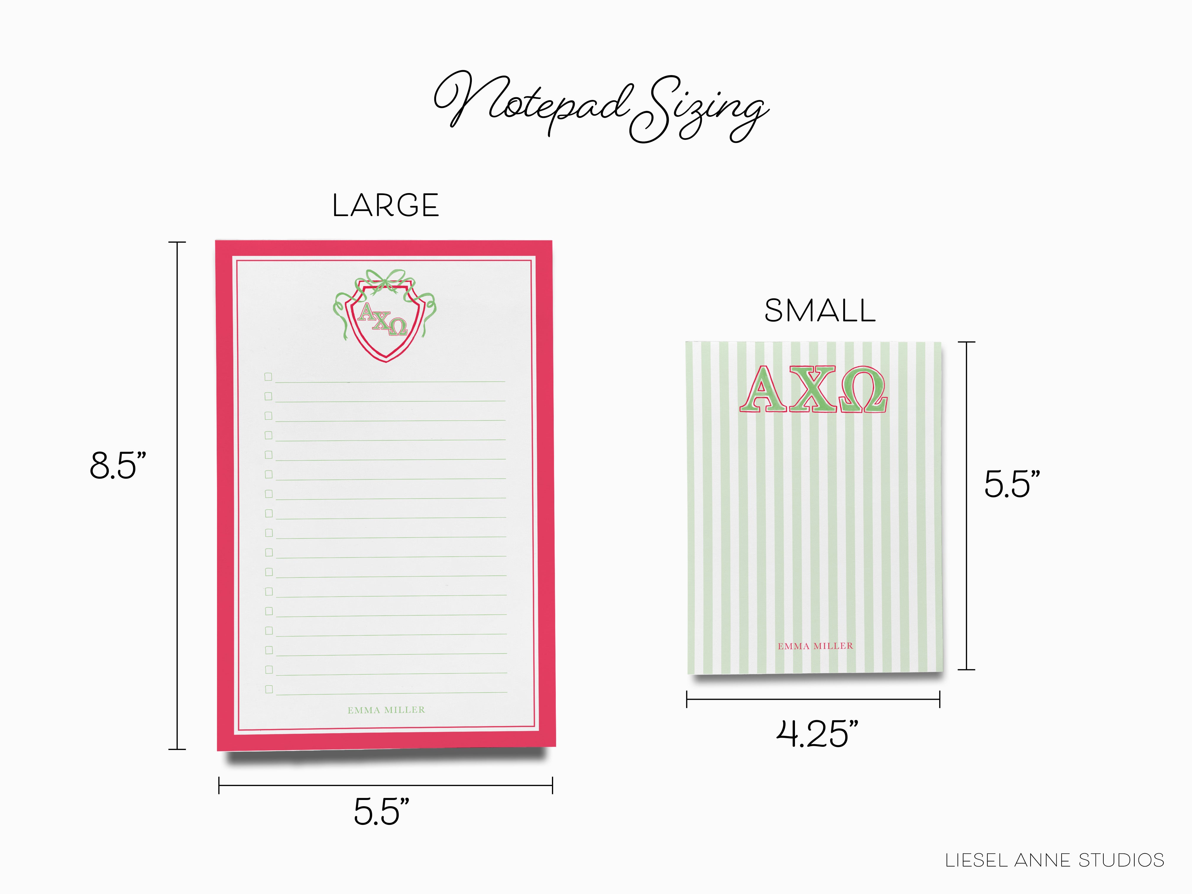 a notepad and a notepad with a heart on it