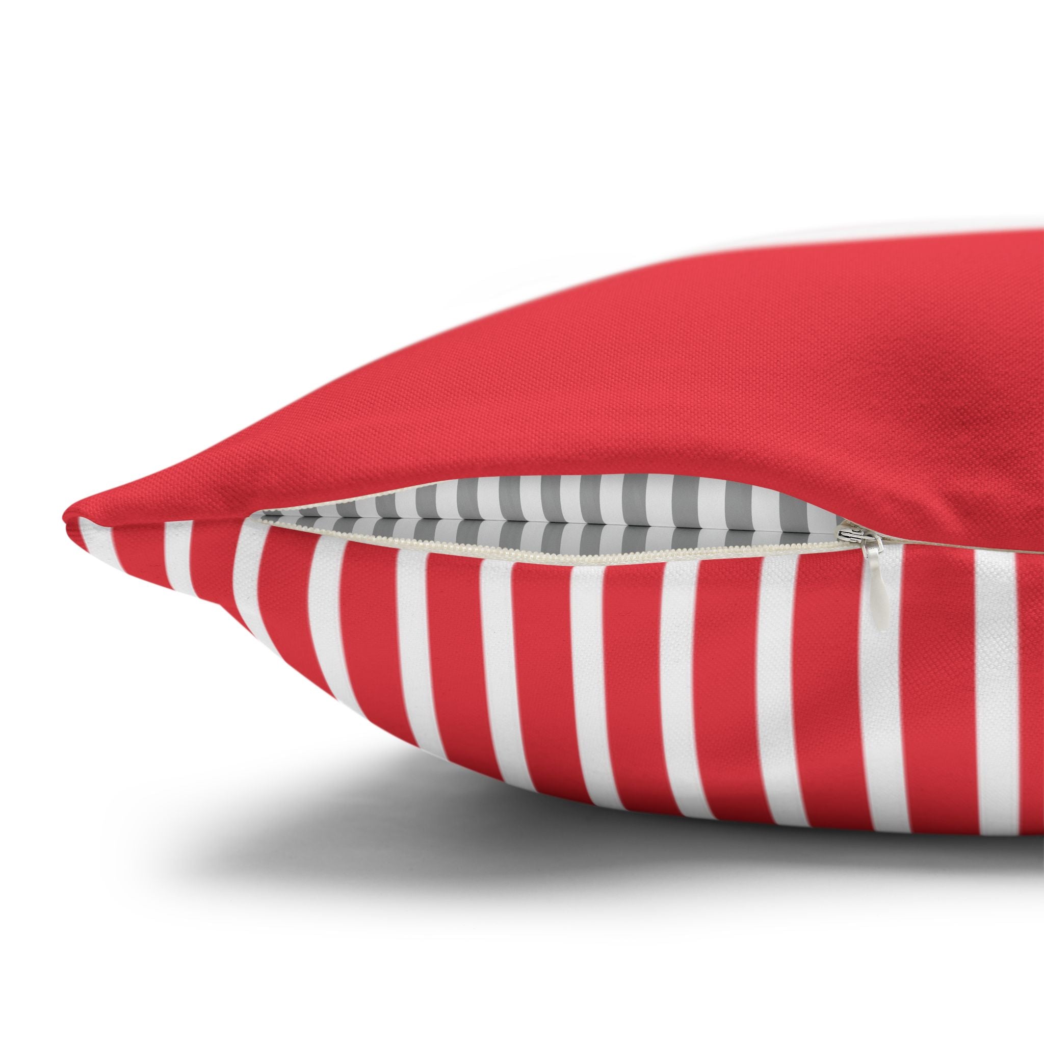 Candy Cane Christmas Pillow Cover
