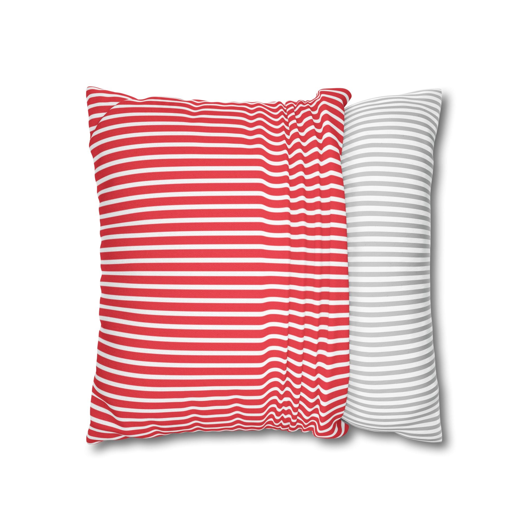 Candy Cane Christmas Pillow Cover