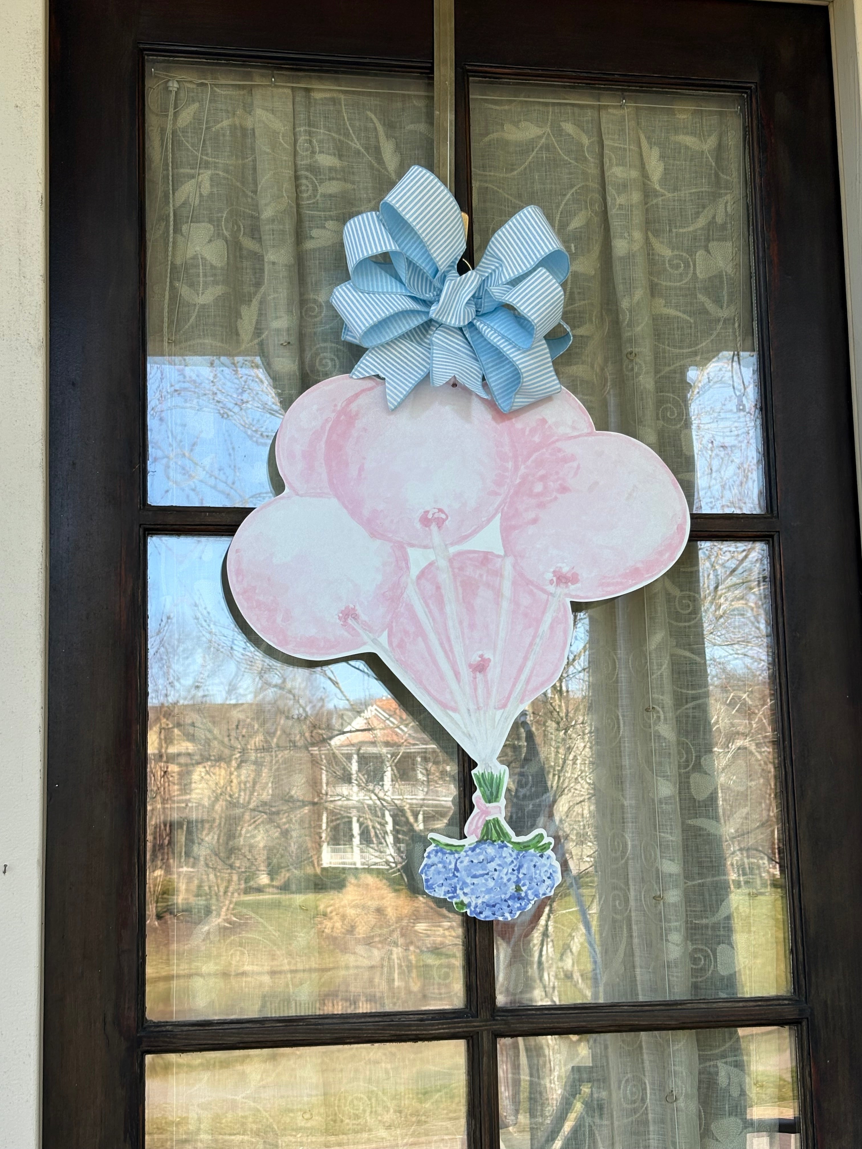 "Floating Floral Bouquet" Hanger