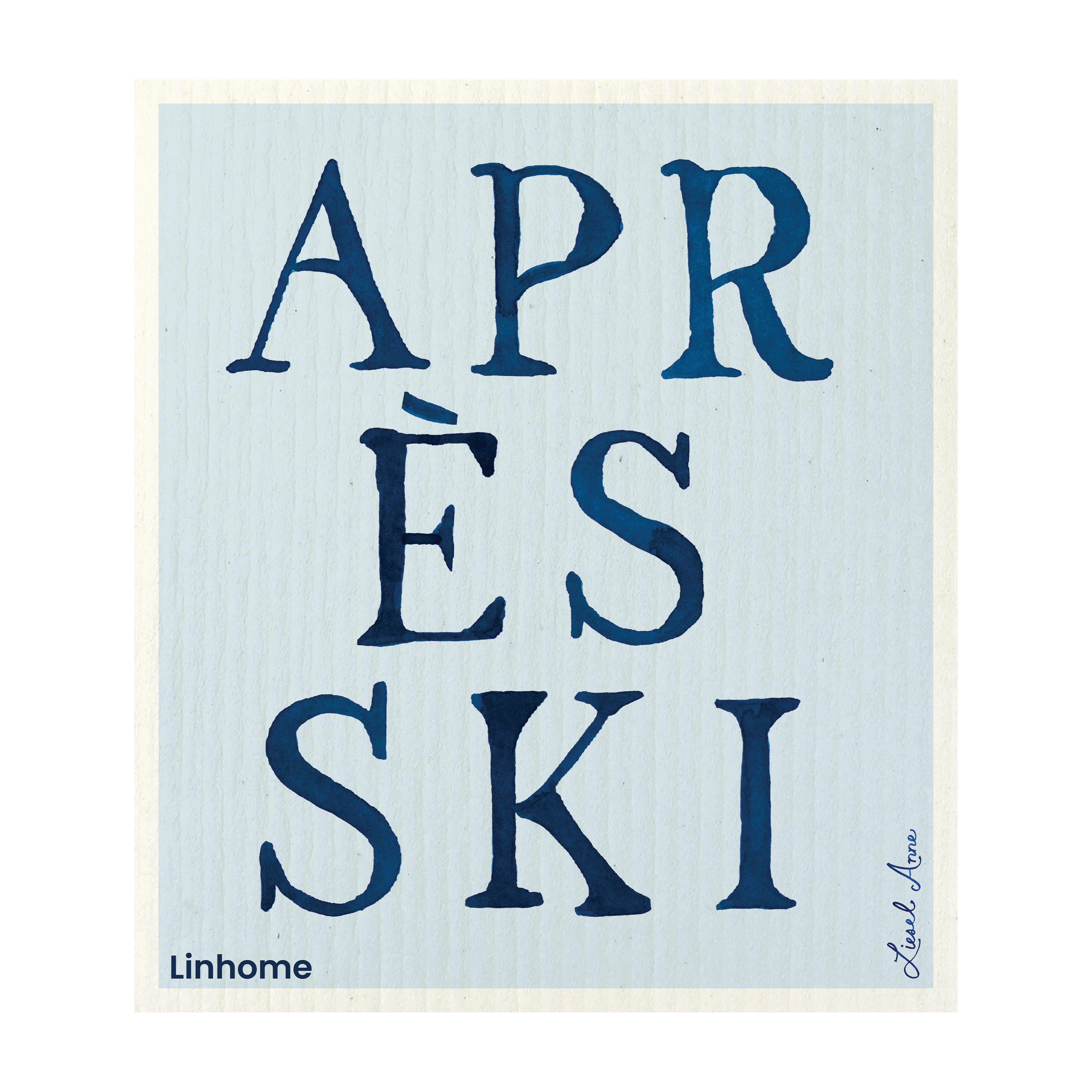 Ski Collection - Linhome x Liesel Anne Swedish Dishcloths - 4 Pack