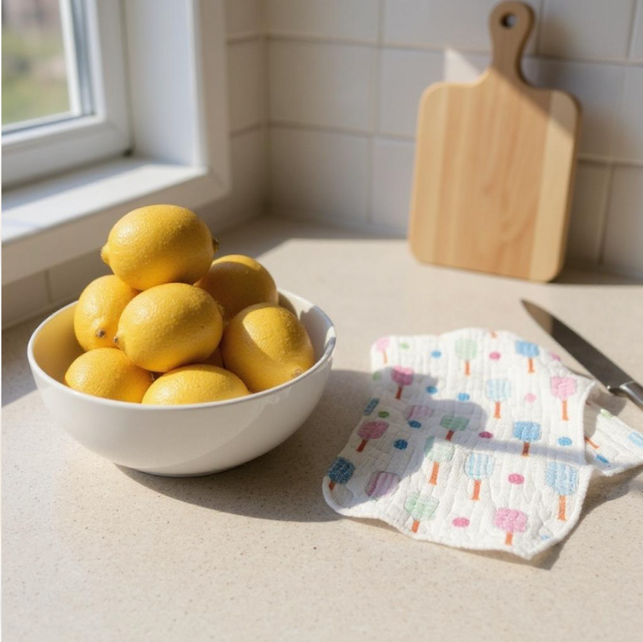 In the Kitchen Pickleball Swedish Dishcloths– Linhome x Liesel Anne Collection- Pink & Blue - 1 Pack