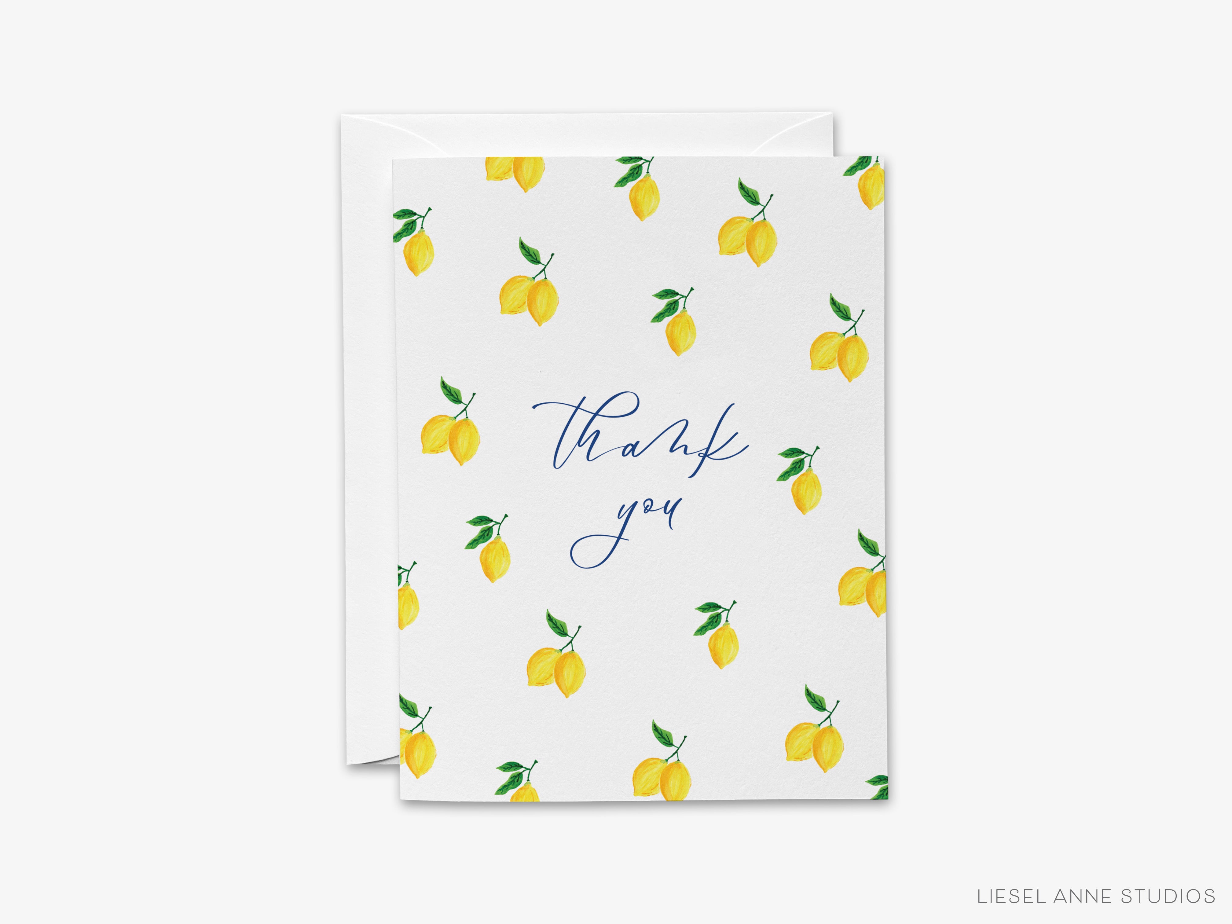Lemon Thank You Card