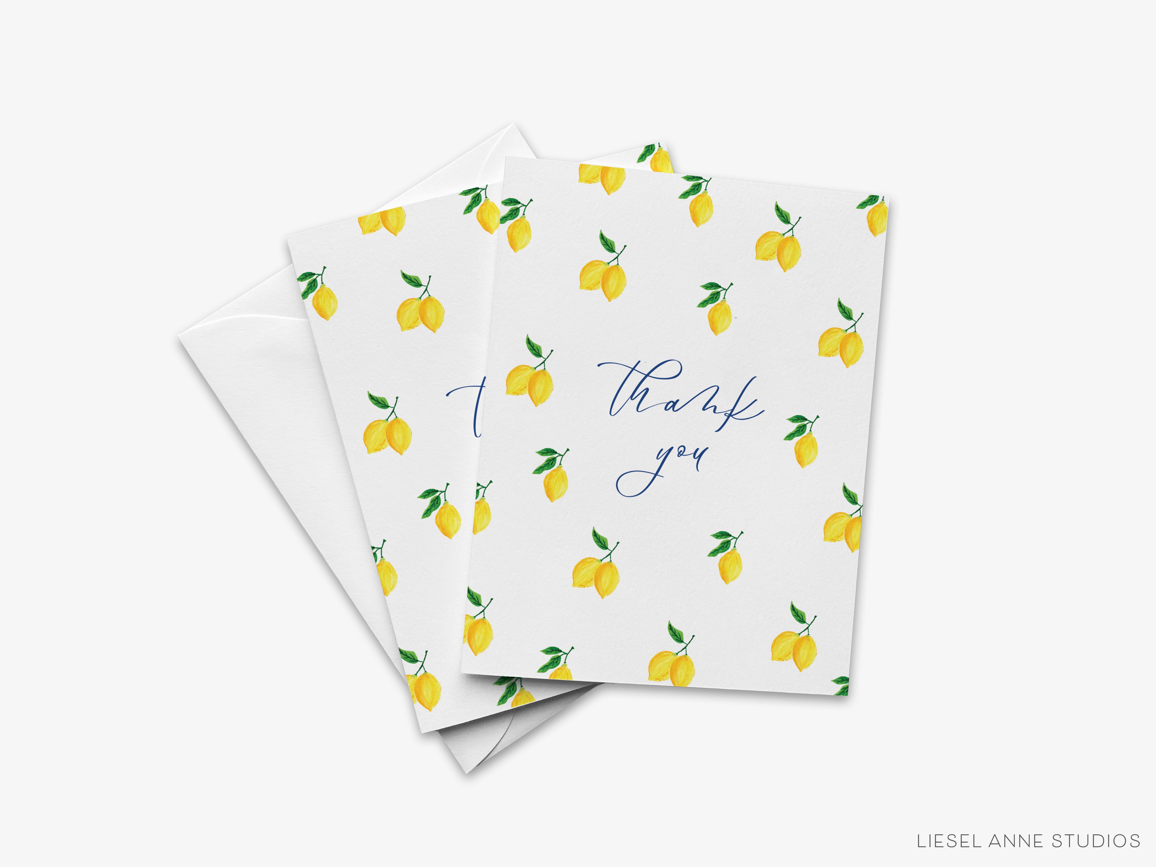Lemon Thank You Card
