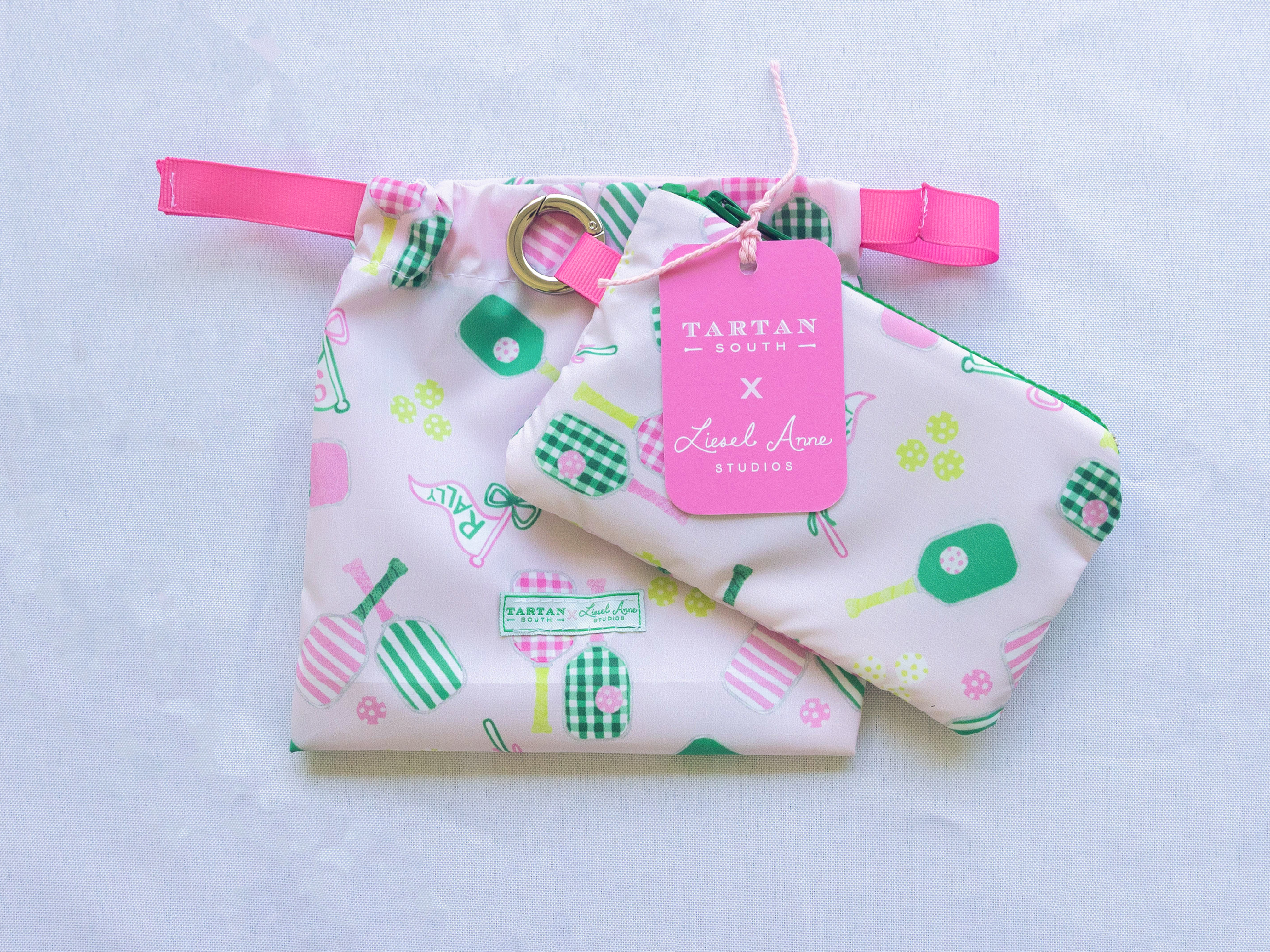 Mini Zip Waterproof Pouch by Tartan South x Liesel Anne Studios
