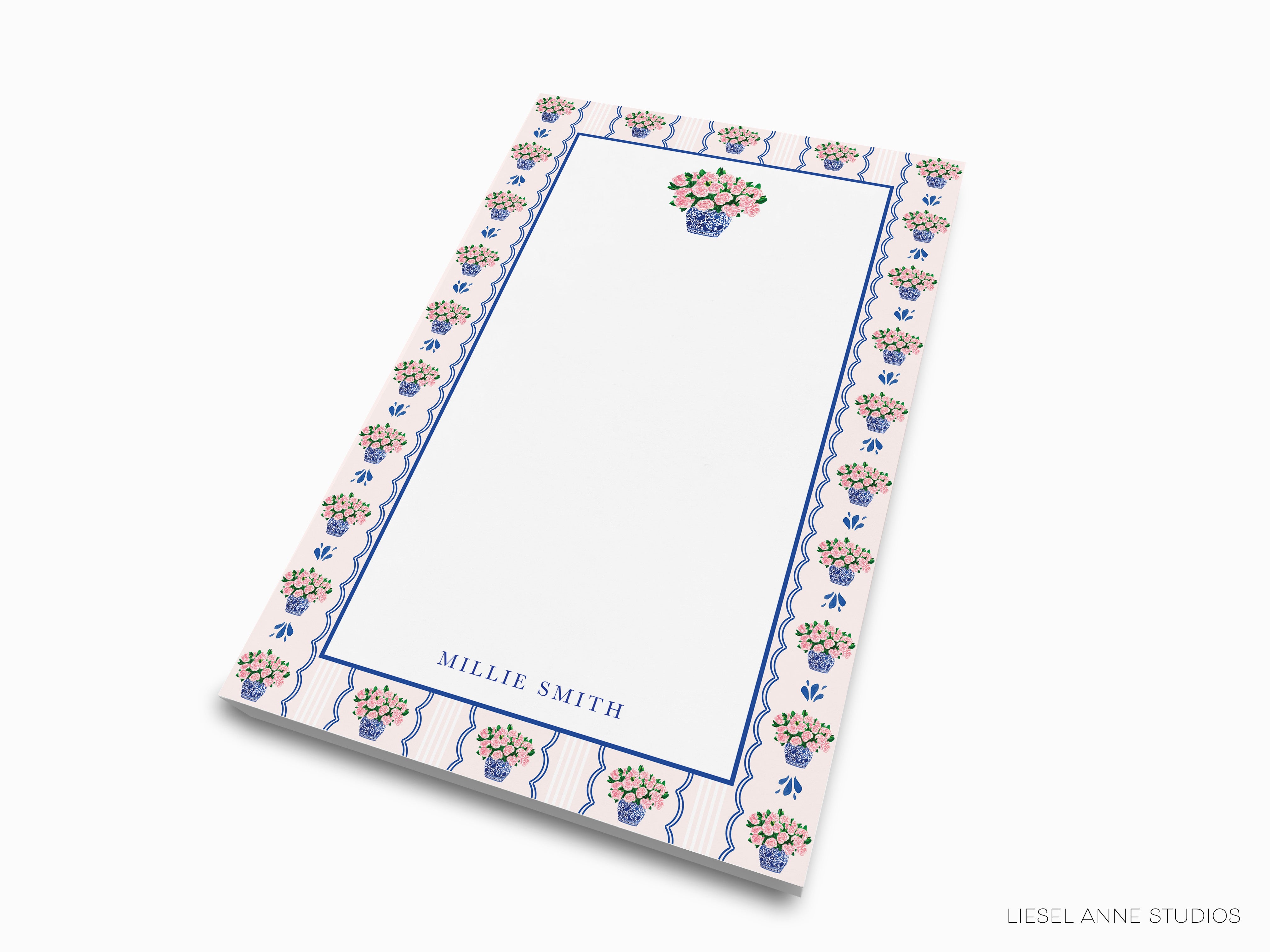 Peonies in Ginger Jar Notepad