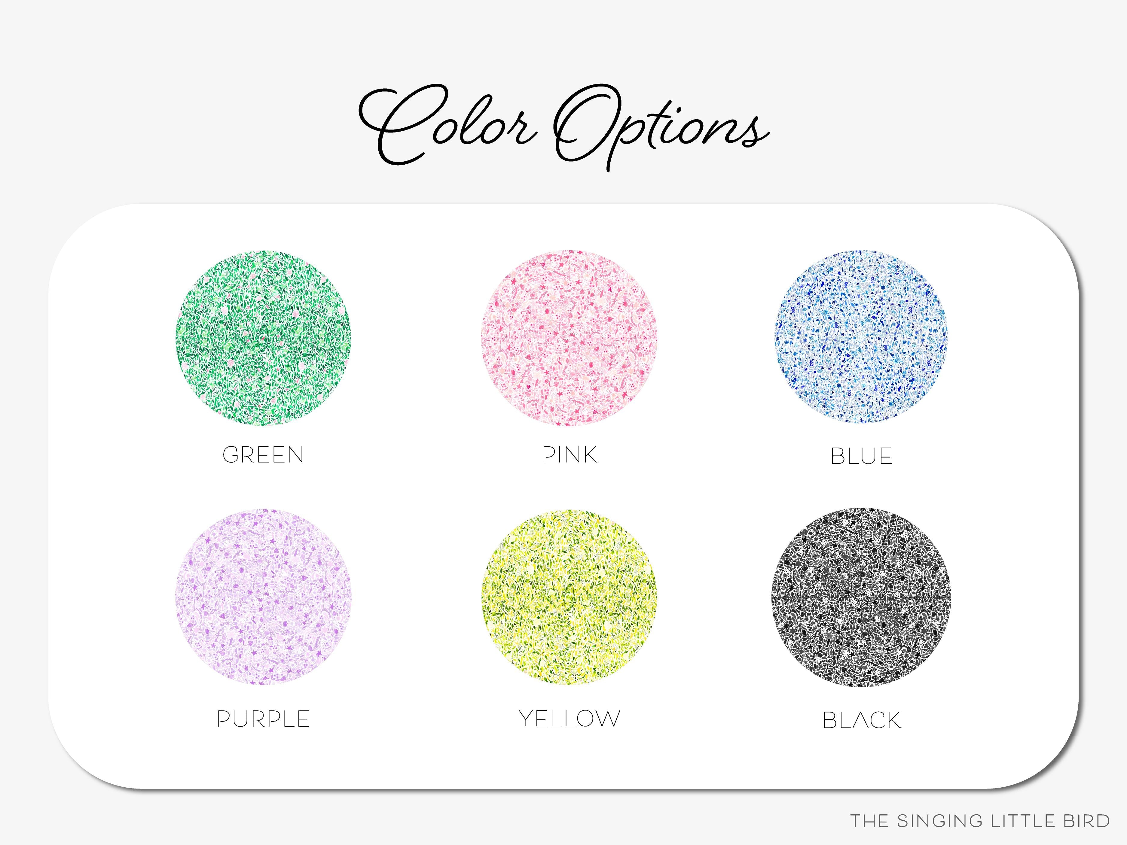 Personalized State of Virginia Notepad-These personalized notepads feature our hand-painted watercolor floral pattern in the shape of Virginia, printed in the USA on a beautiful smooth stock. You choose which size you want (or bundled together for a beautiful gift set) and makes a great gift for the checklist and Virginian lover in your life.-The Singing Little Bird