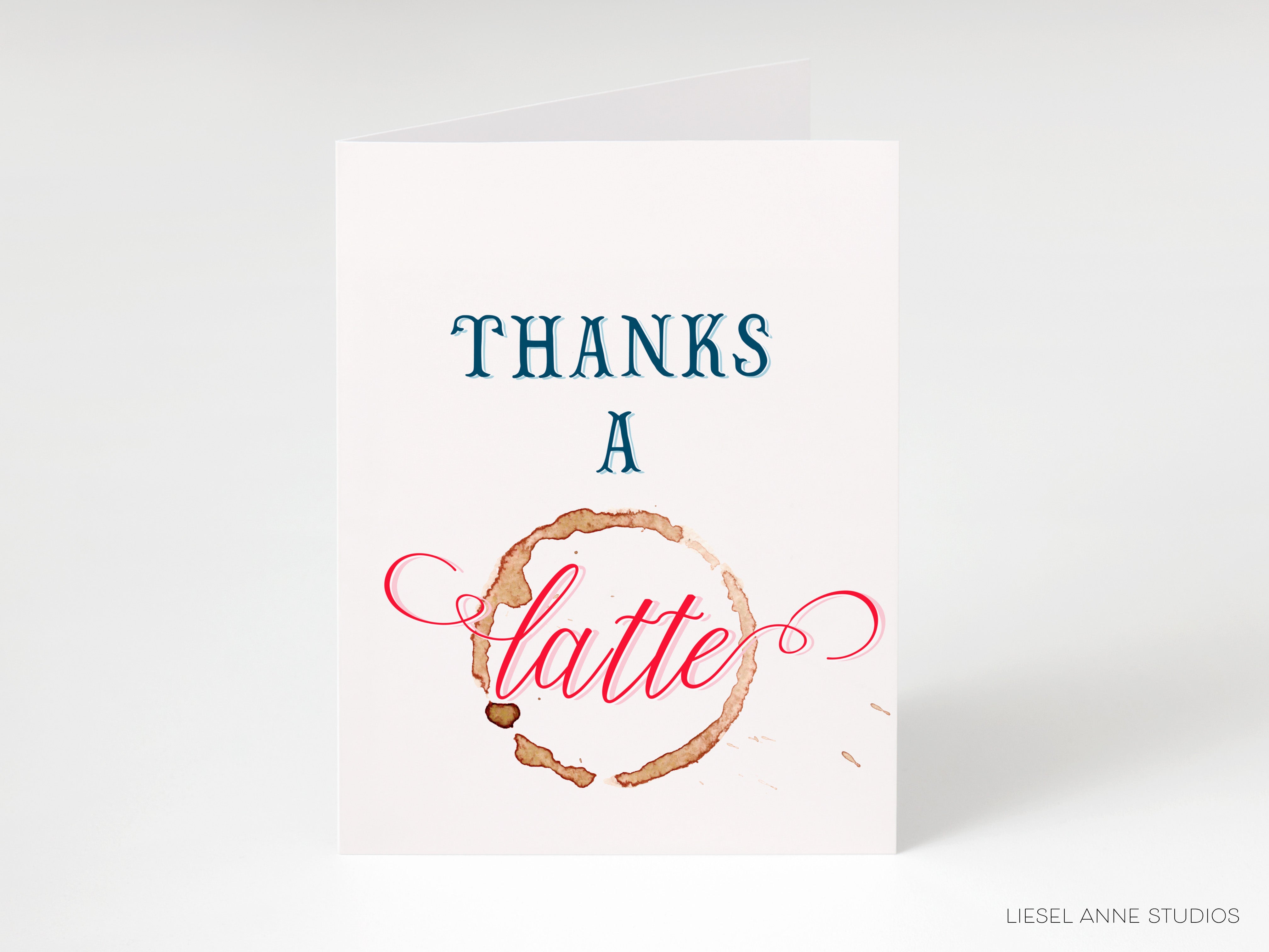 Thanks A Latte Card