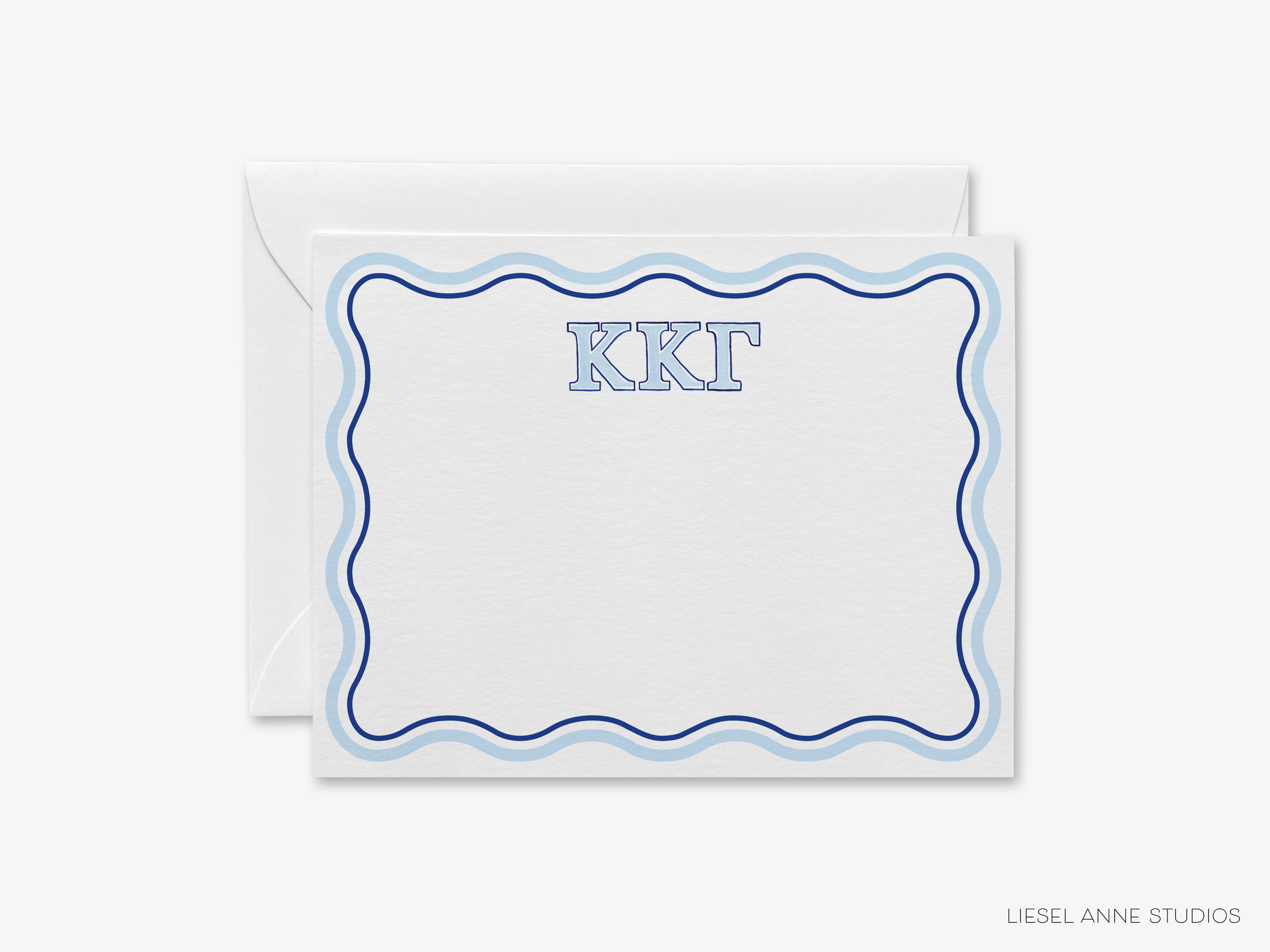 a card with the letter kt on it