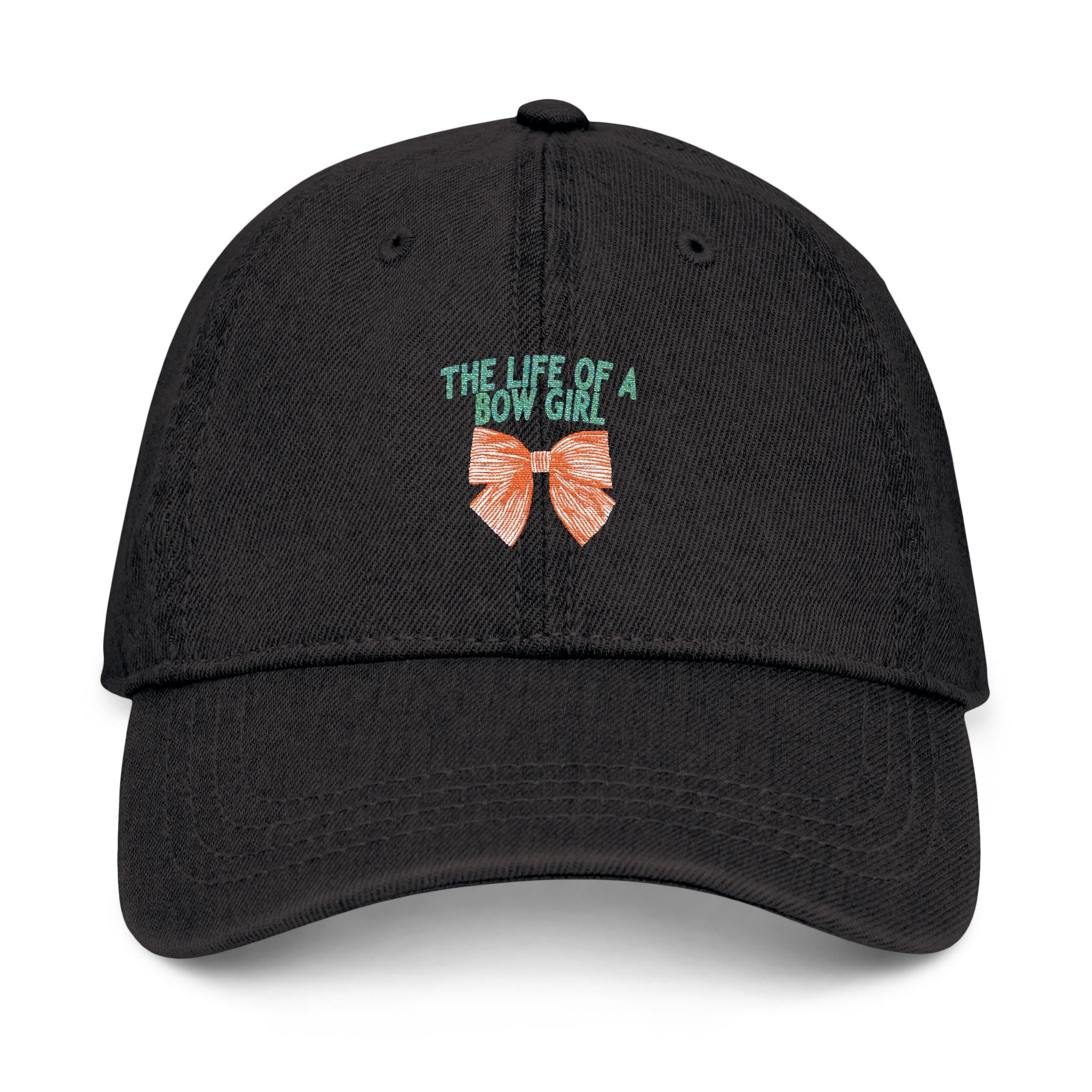 The Life of a Bow Girl Black Denim Hat
