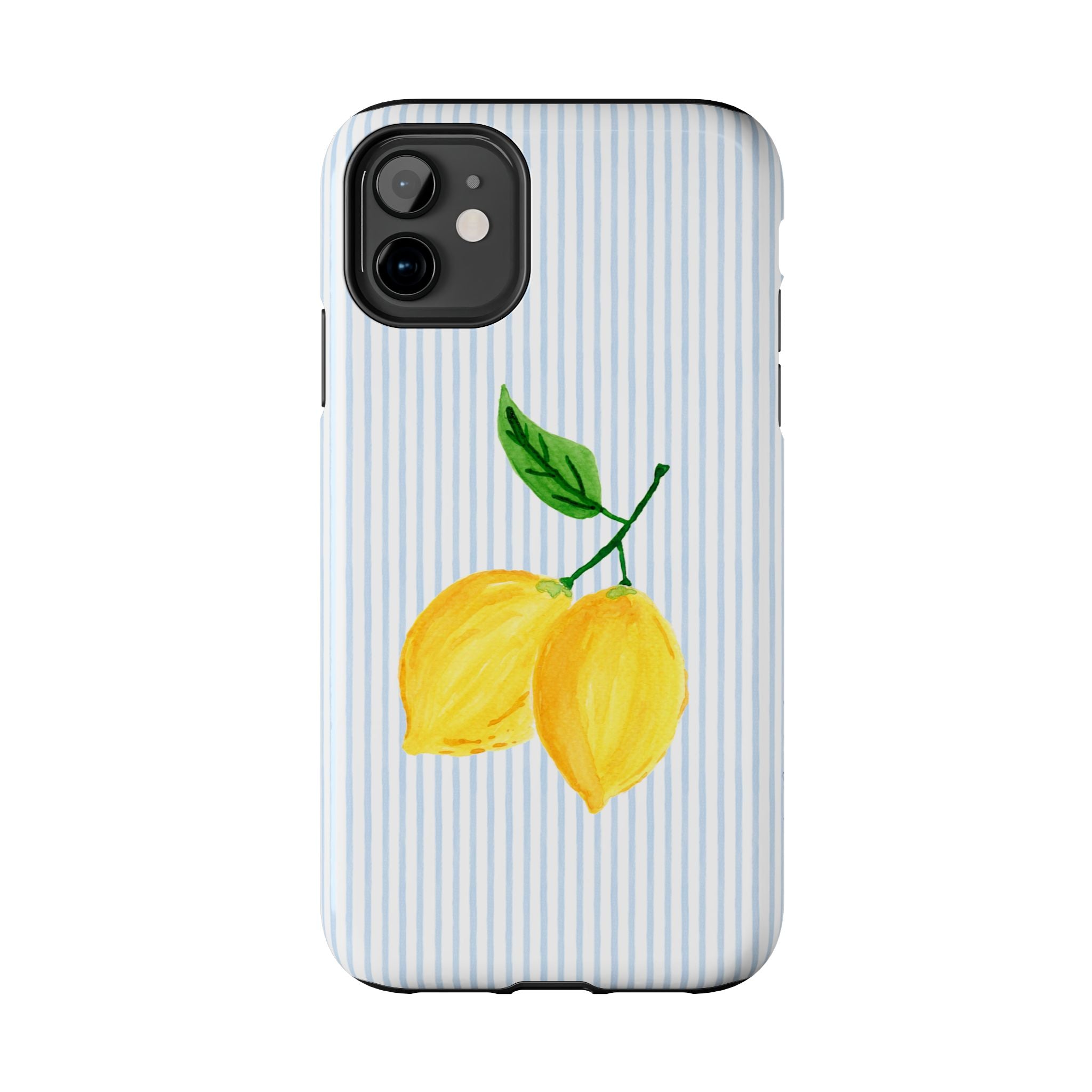 LEMON STRIPE TOUGH CASE [IPHONE 14 - IPHONE 11]