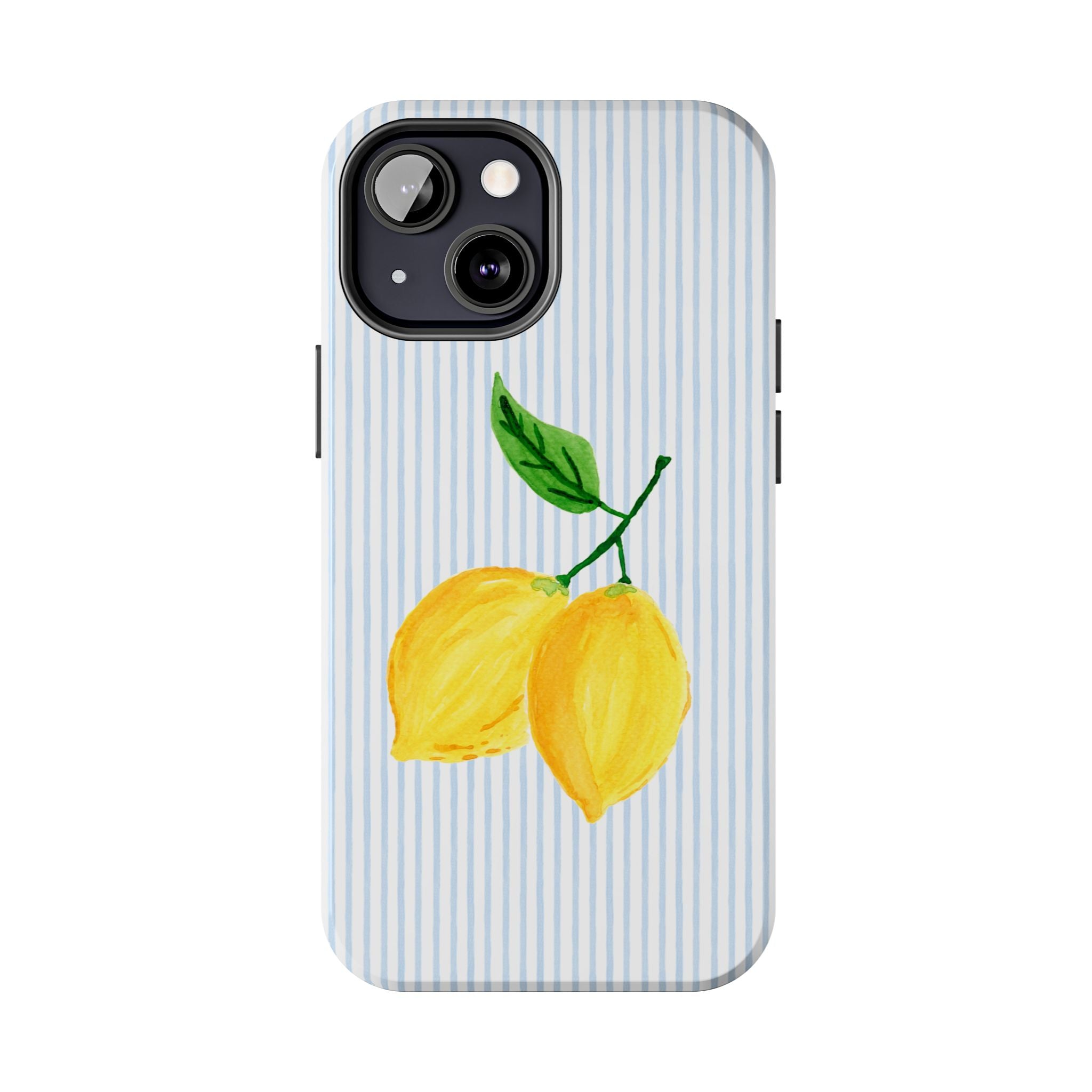 LEMON STRIPE TOUGH CASE [IPHONE 14 - IPHONE 11]