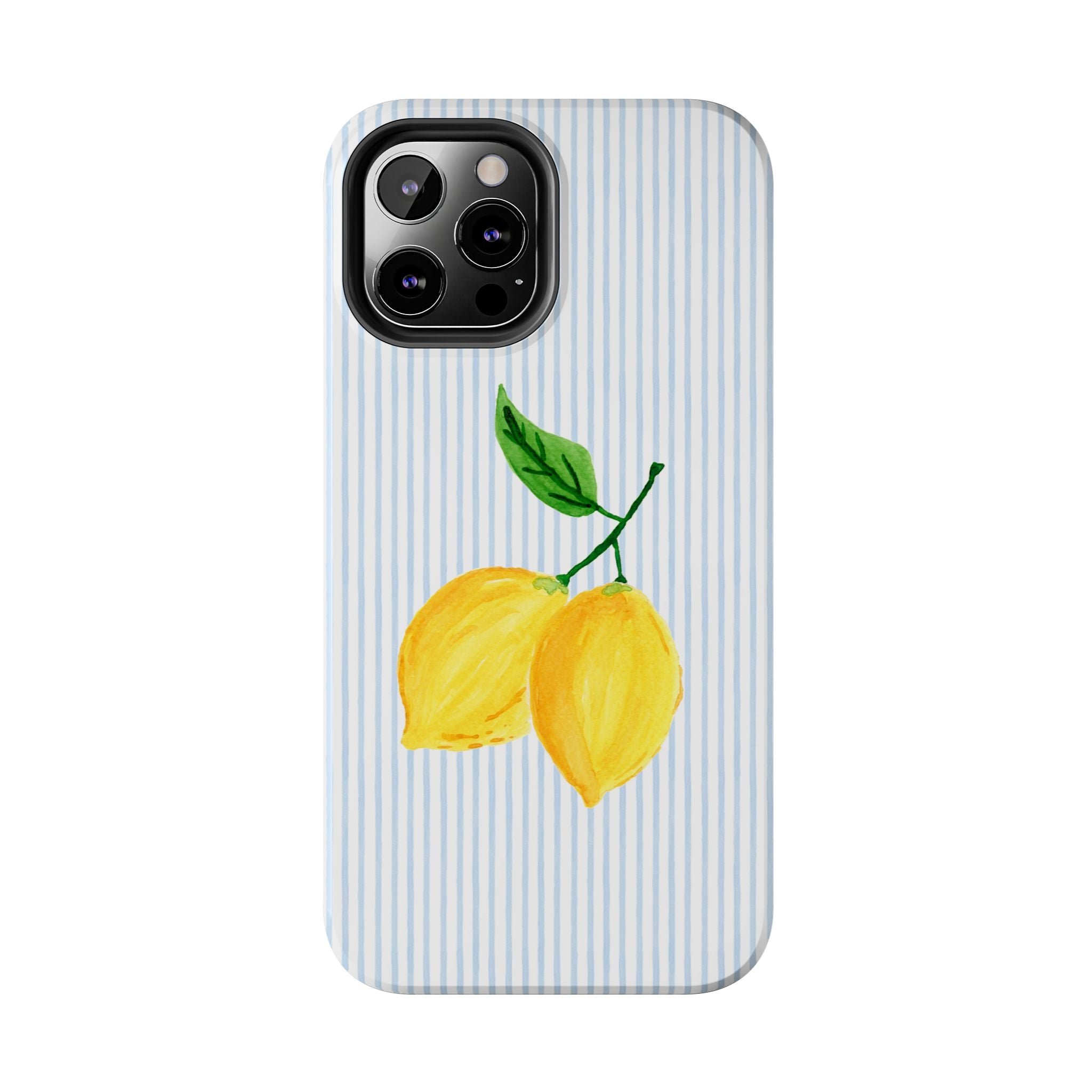 LEMON STRIPE TOUGH CASE [IPHONE 14 - IPHONE 11]