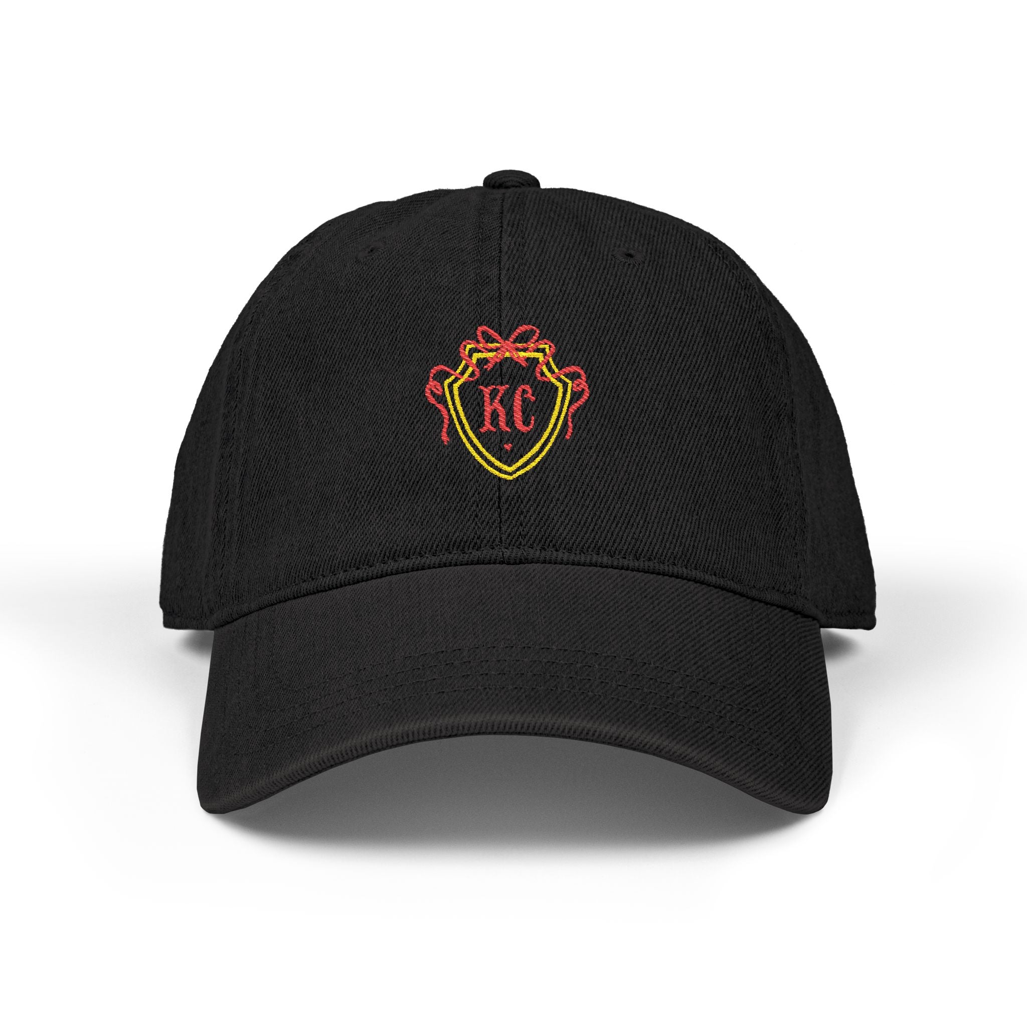 KC Embroidered Denim Hat - Kansas City Game Day Cap
