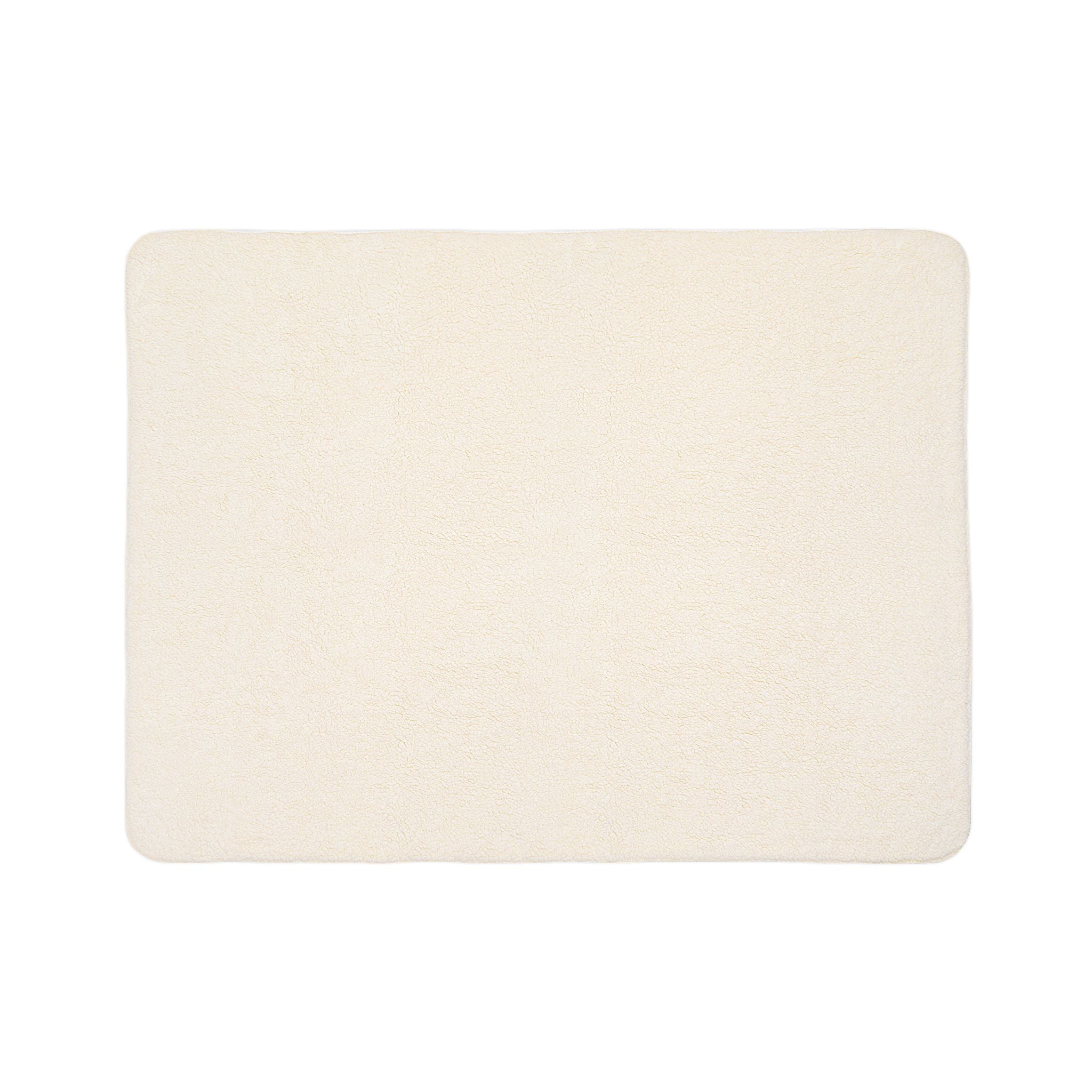 Christmas Fleece Sherpa Blanket [Pink Gingham Tree with Bow]