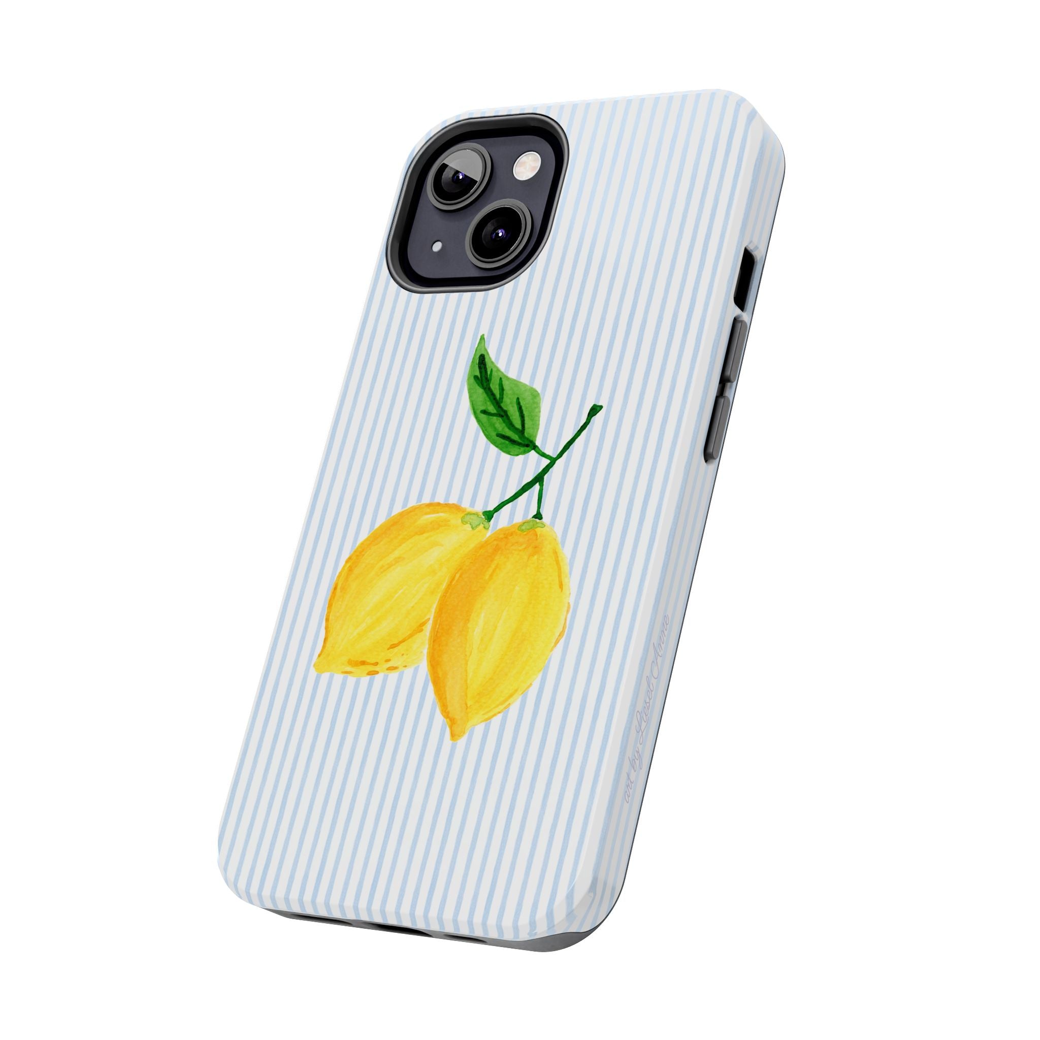 LEMON STRIPE TOUGH CASE [IPHONE 14 - IPHONE 11]