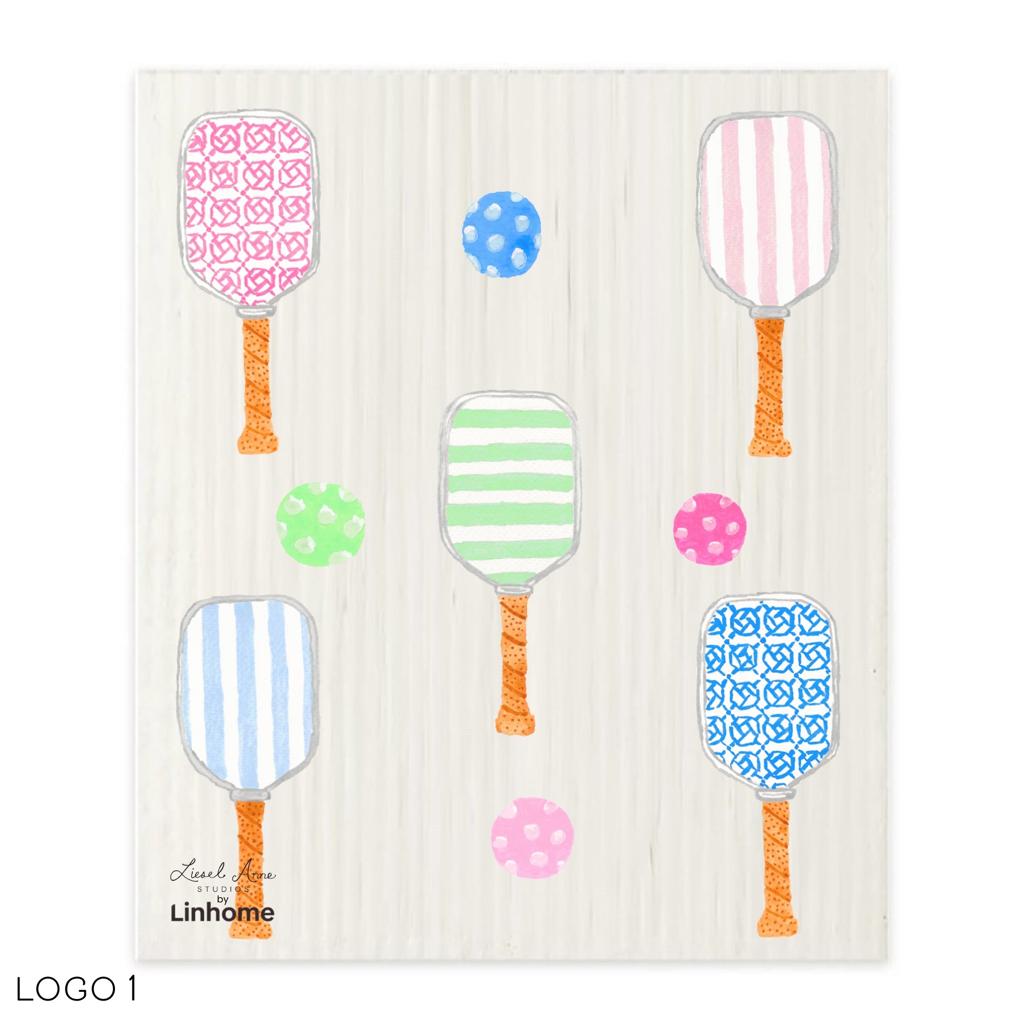 Pickleball Swedish Dishcloth x Linhome