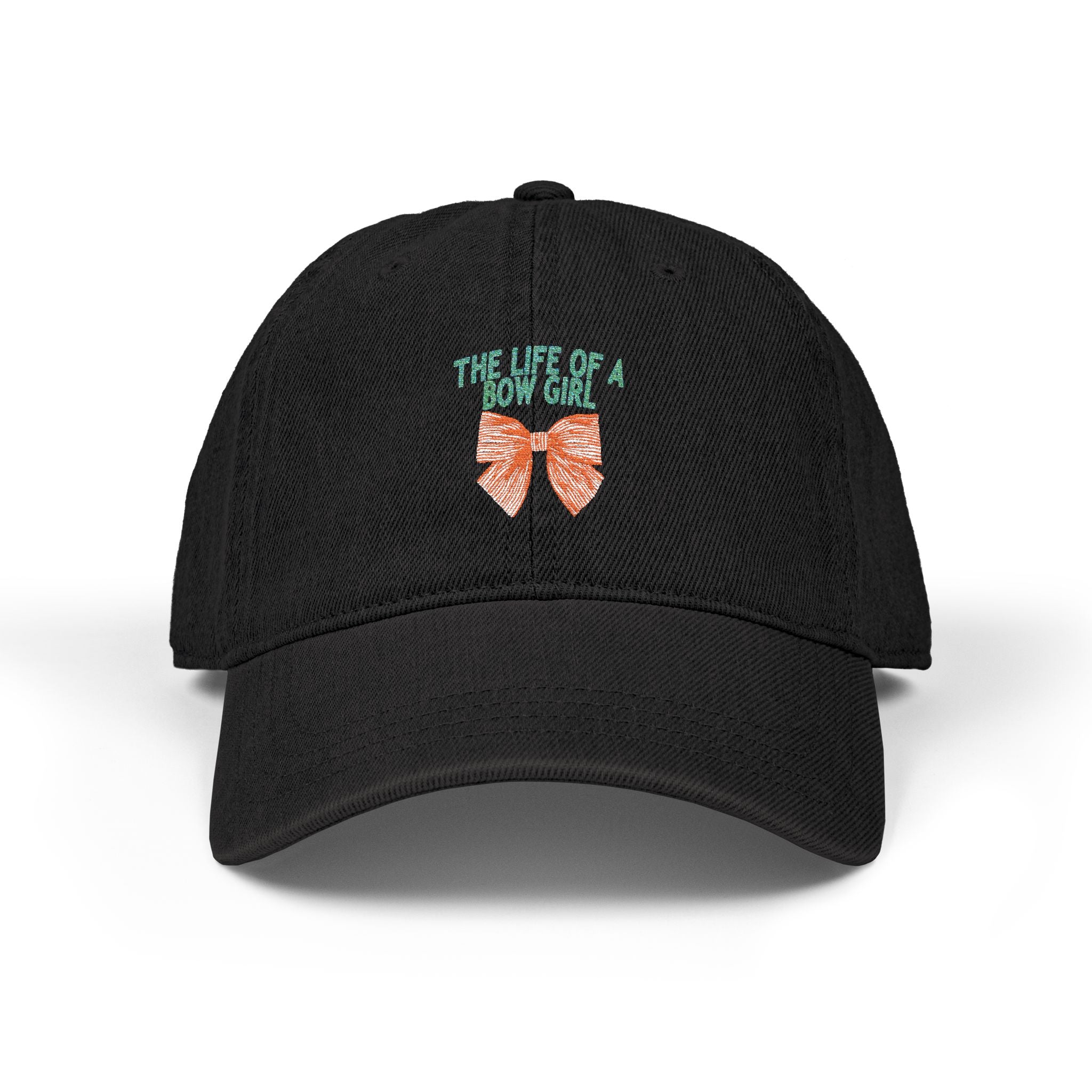 The Life of a Bow Girl Black Denim Hat