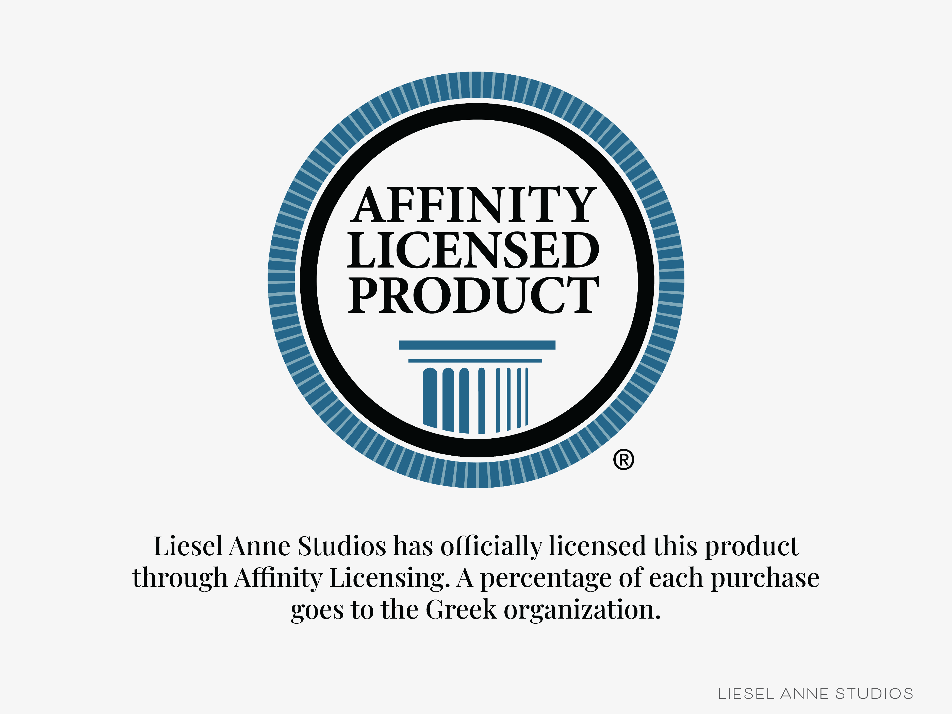 a white background with a black and blue logo