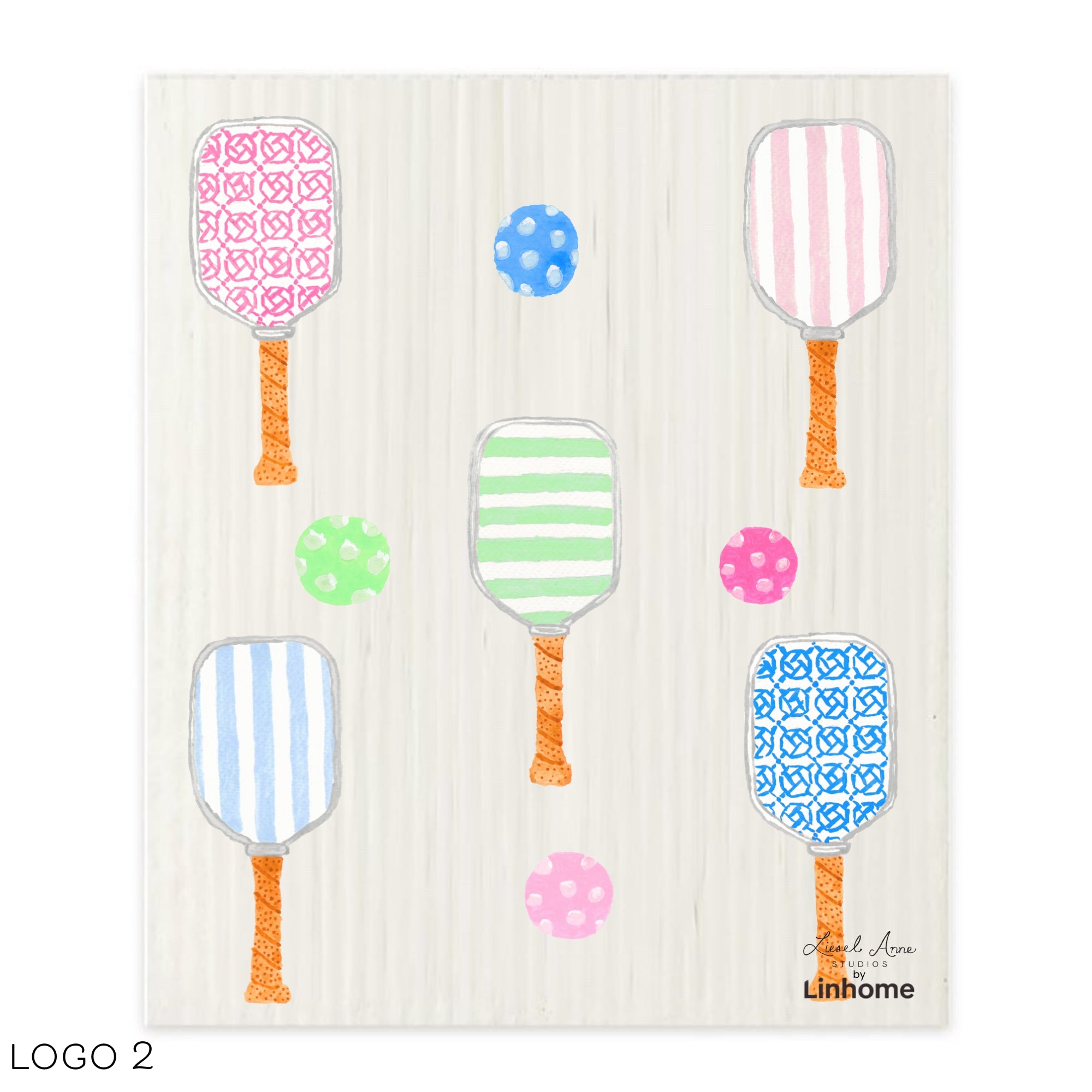 Pickleball Swedish Dishcloth x Linhome