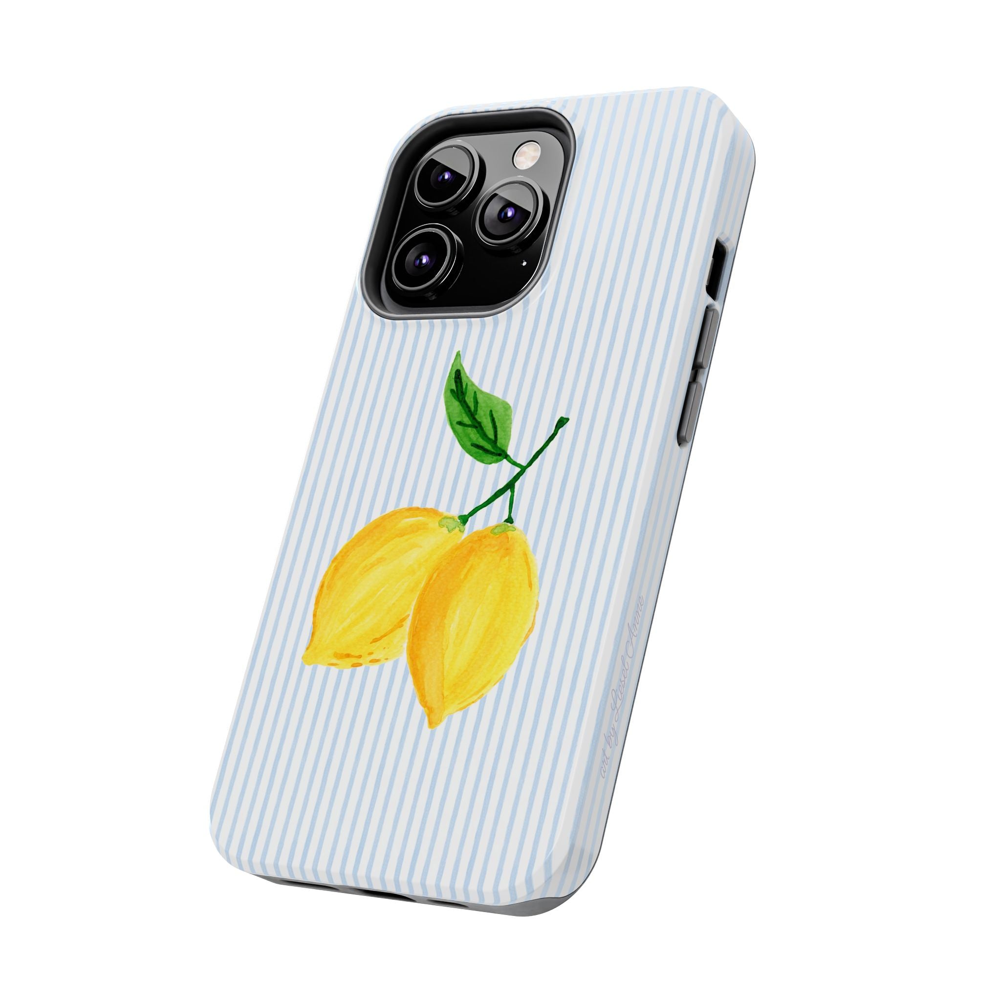 LEMON STRIPE TOUGH CASE [IPHONE 14 - IPHONE 11]
