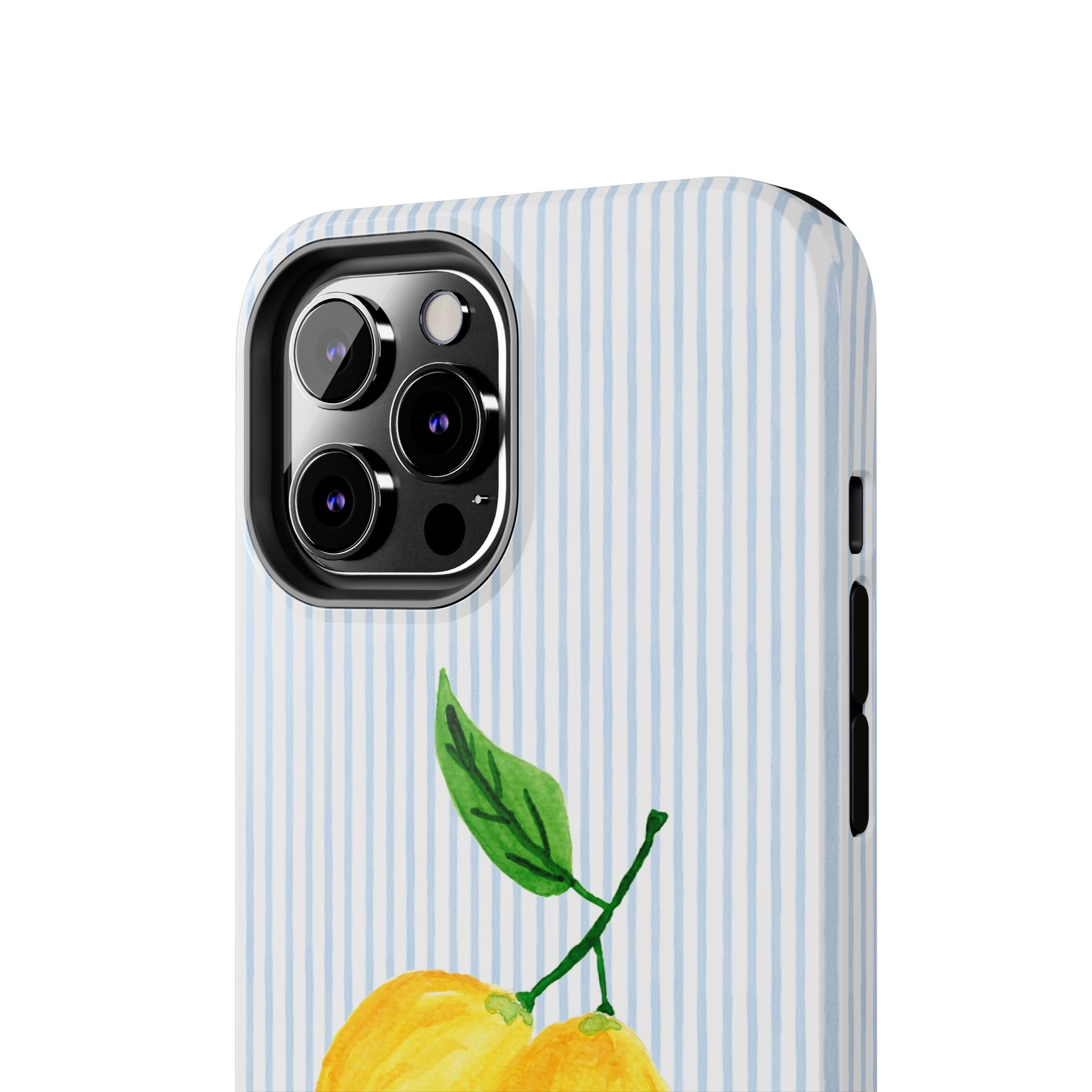 LEMON STRIPE TOUGH CASE [IPHONE 14 - IPHONE 11]