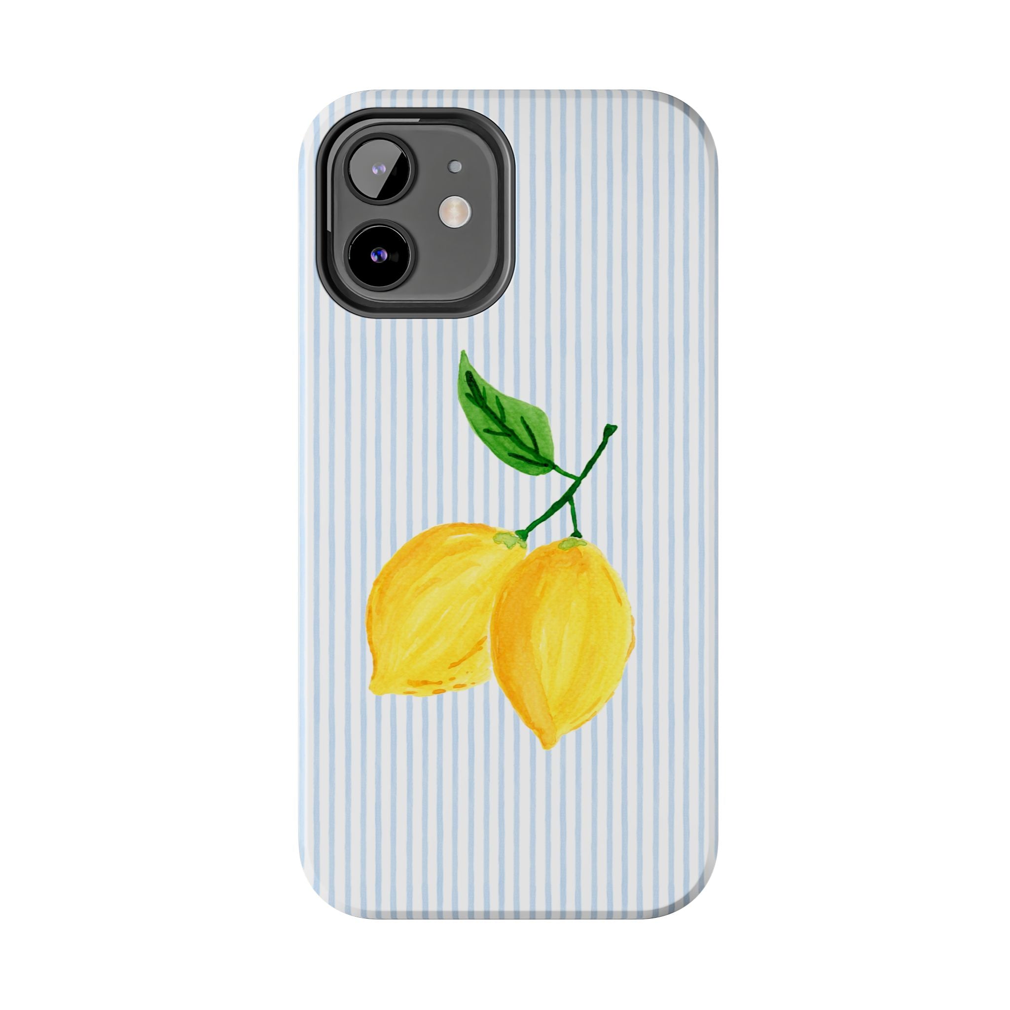 LEMON STRIPE TOUGH CASE [IPHONE 14 - IPHONE 11]