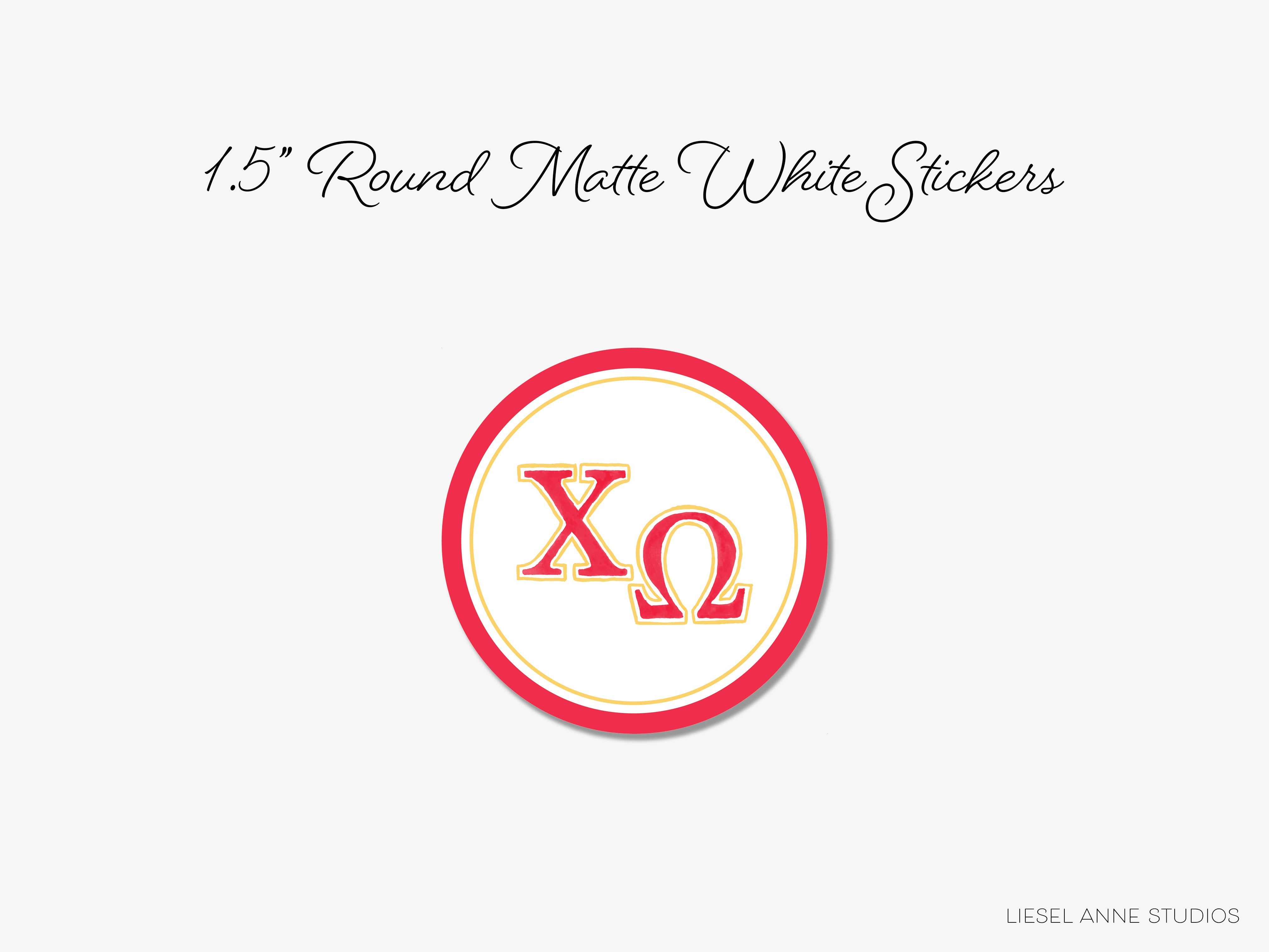 a red and white circle with the letter q in it