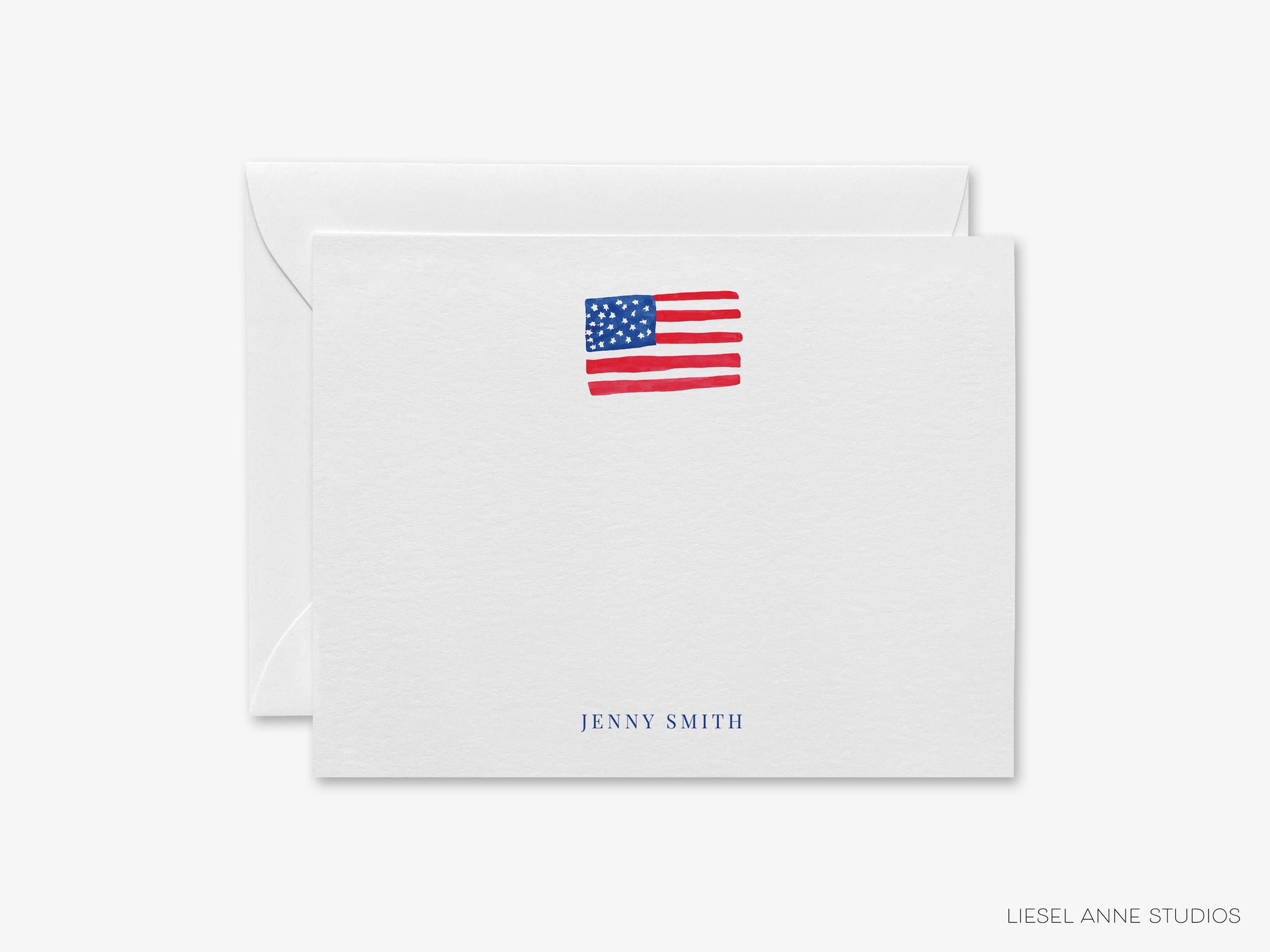 American Flag Flat Notes | Liesel Anne Studios