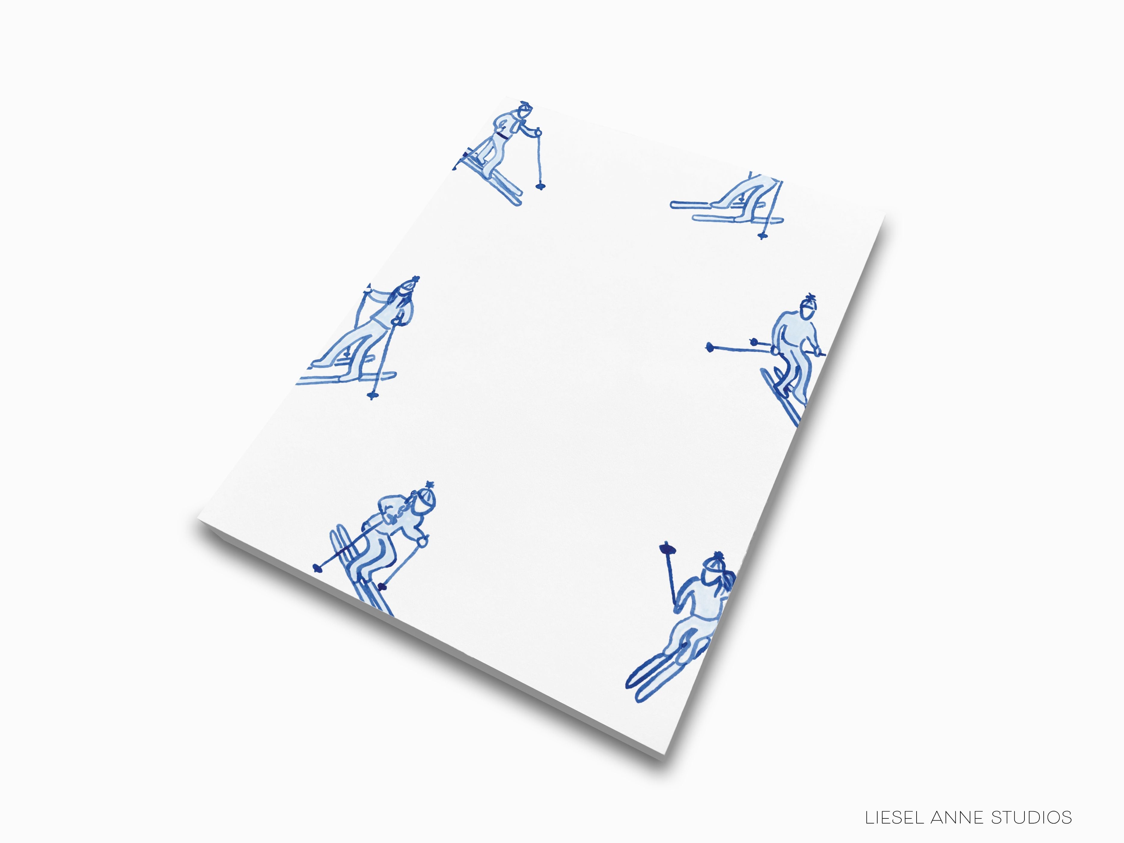 Après Ski Notepad-These notepads feature our hand-painted watercolor Après Ski sweater pattern, printed in the USA on a beautiful smooth stock. You choose which size you want (or bundled together for a beautiful gift set) and makes a great gift for the checklist and ski lover in your life.-The Singing Little Bird