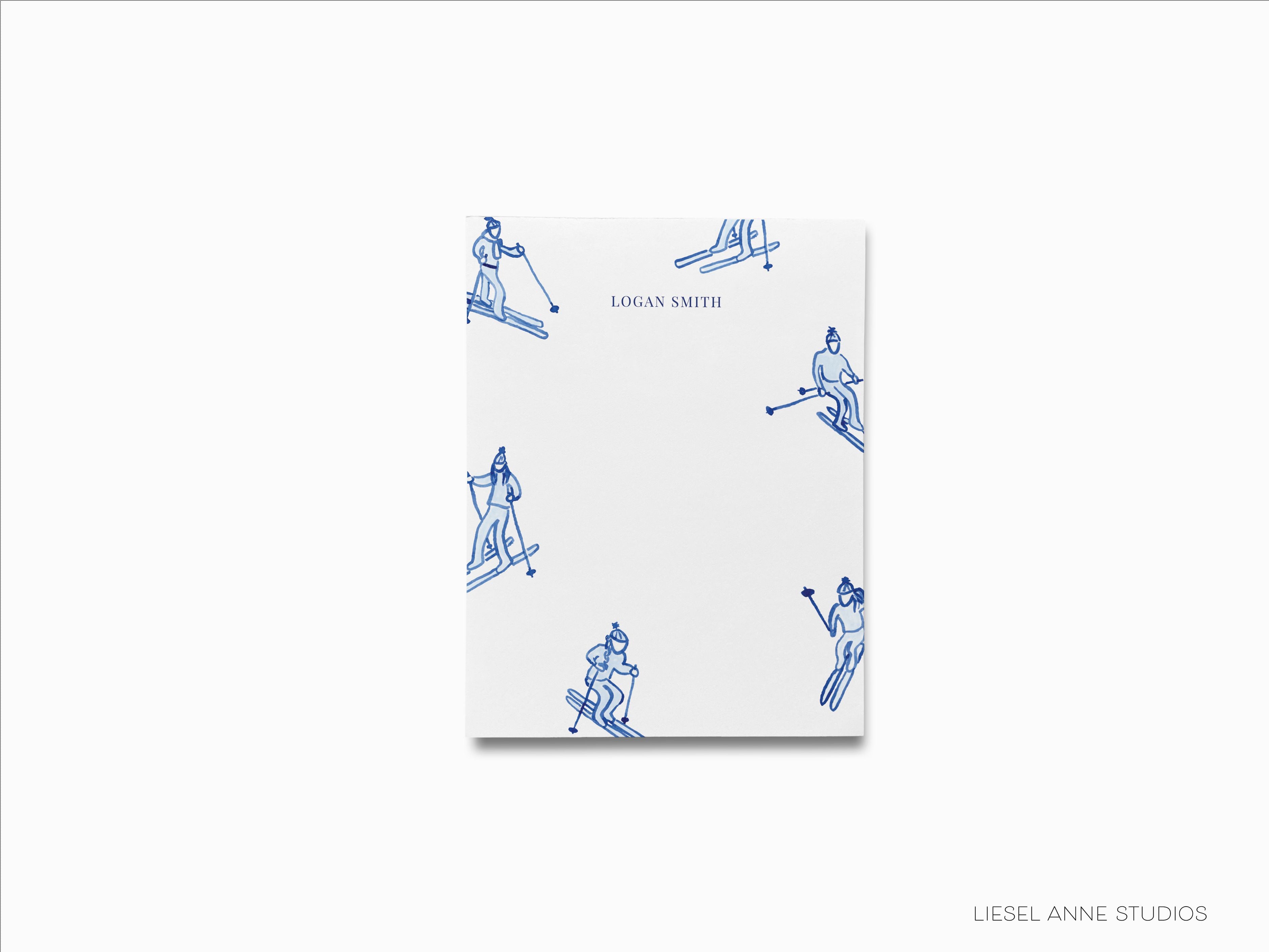 Après Ski Notepad-These personalized notepads feature our hand-painted watercolor Après ski sweater pattern, printed in the USA on a beautiful smooth stock. You choose which size you want (or bundled together for a beautiful gift set) and makes a great gift for the checklist and ski lover in your life.-The Singing Little Bird