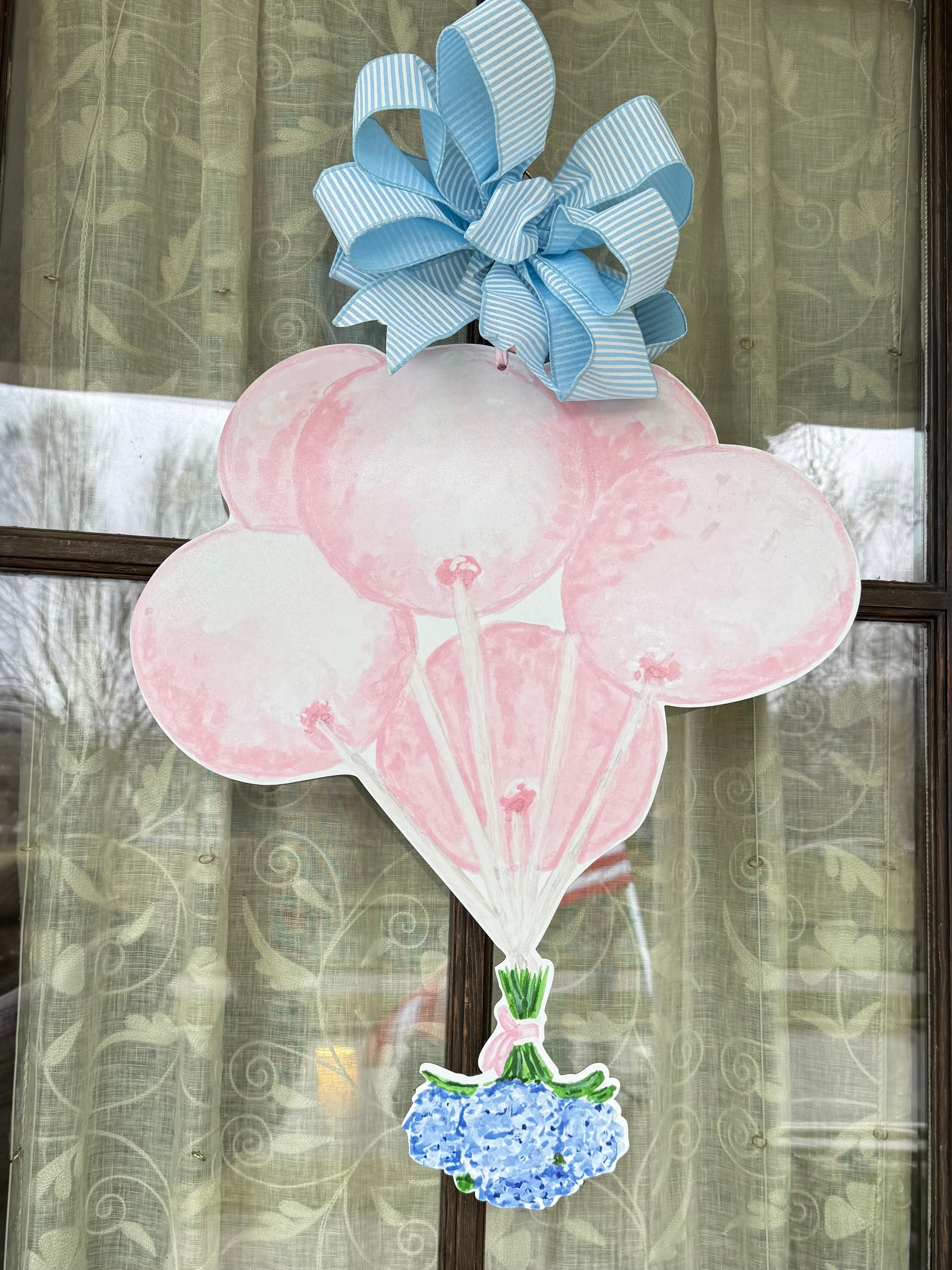 "Floating Floral Bouquet" Hanger