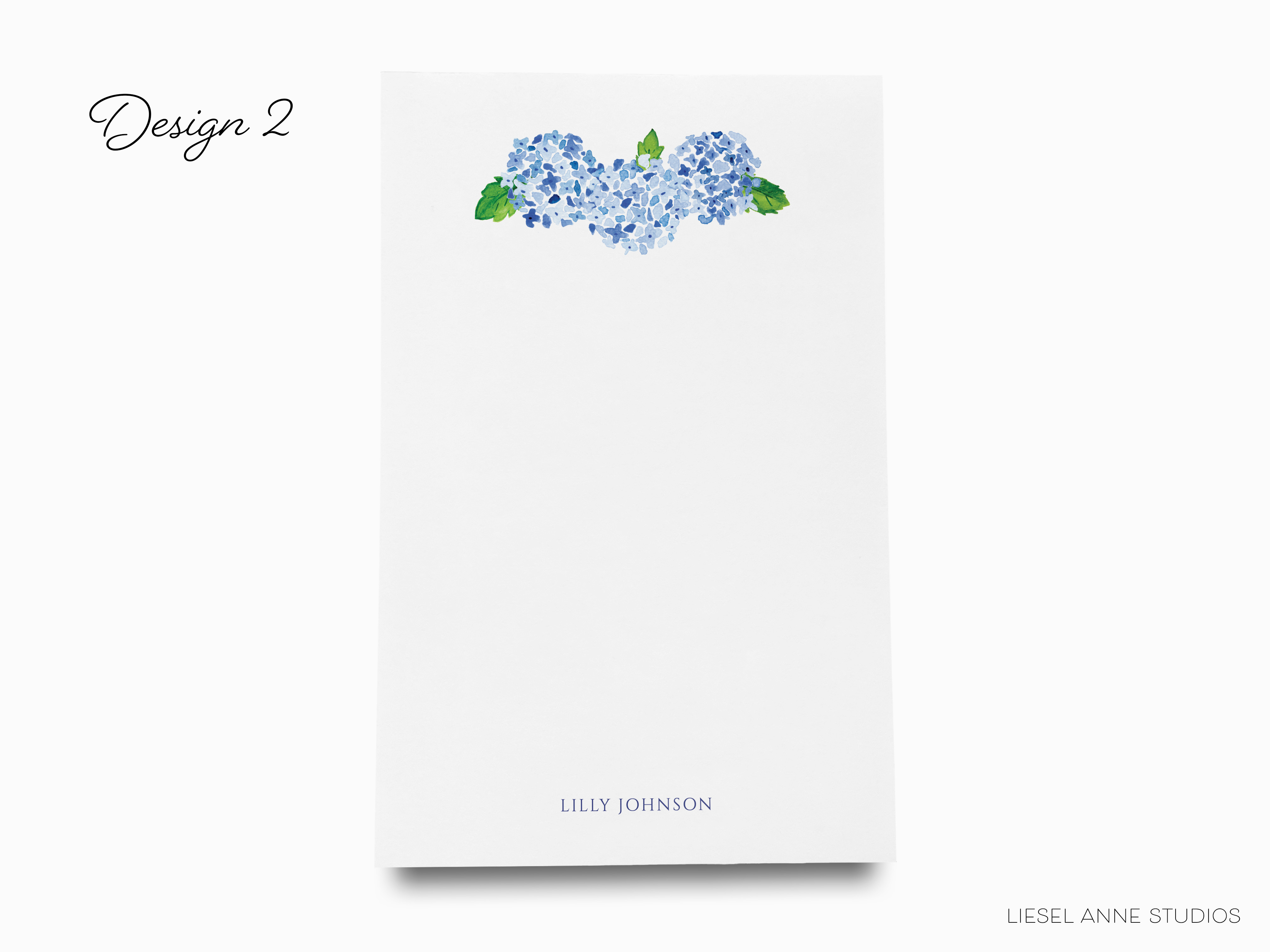 Hydrangea Notepad