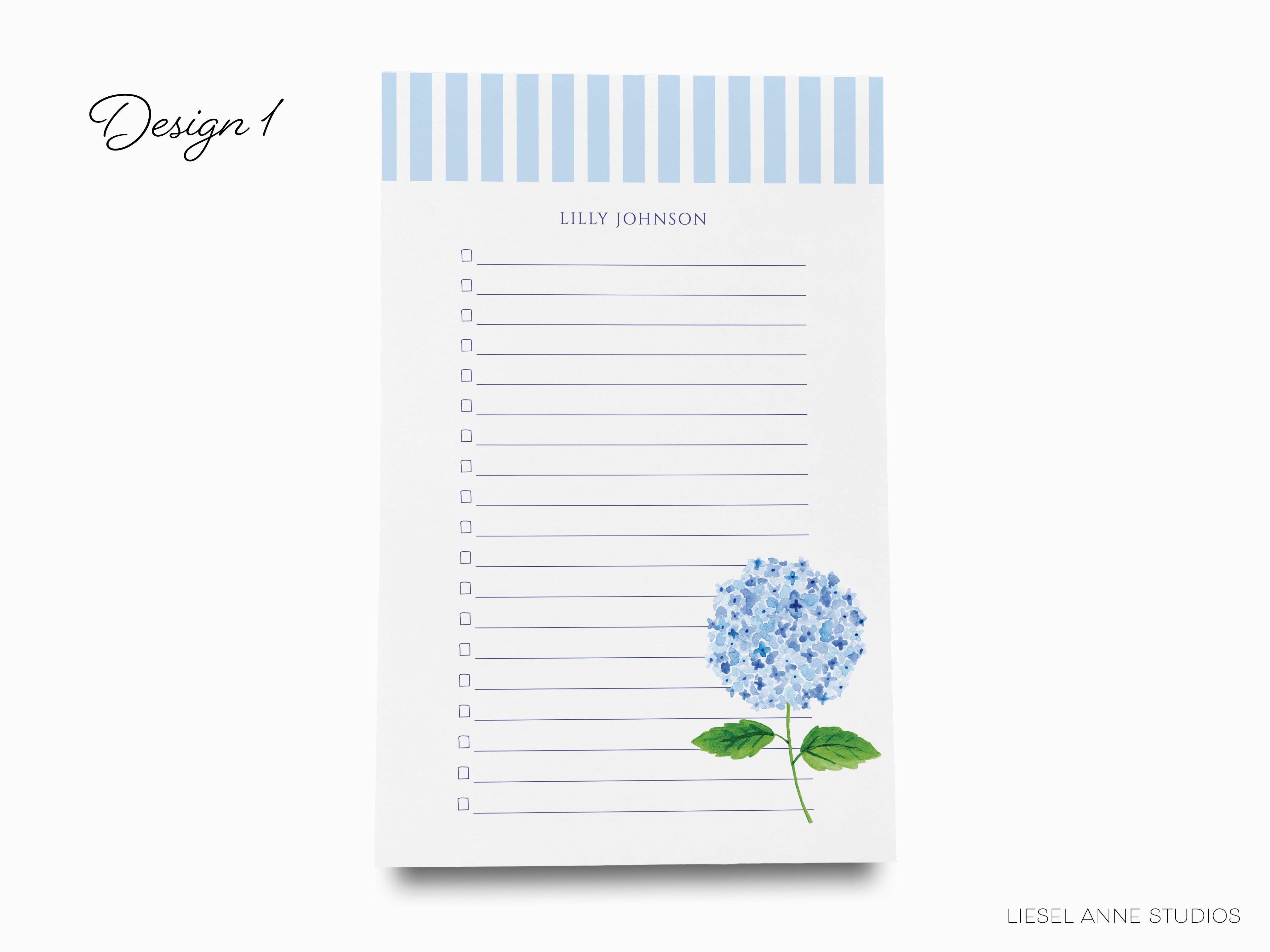Hydrangea Notepad