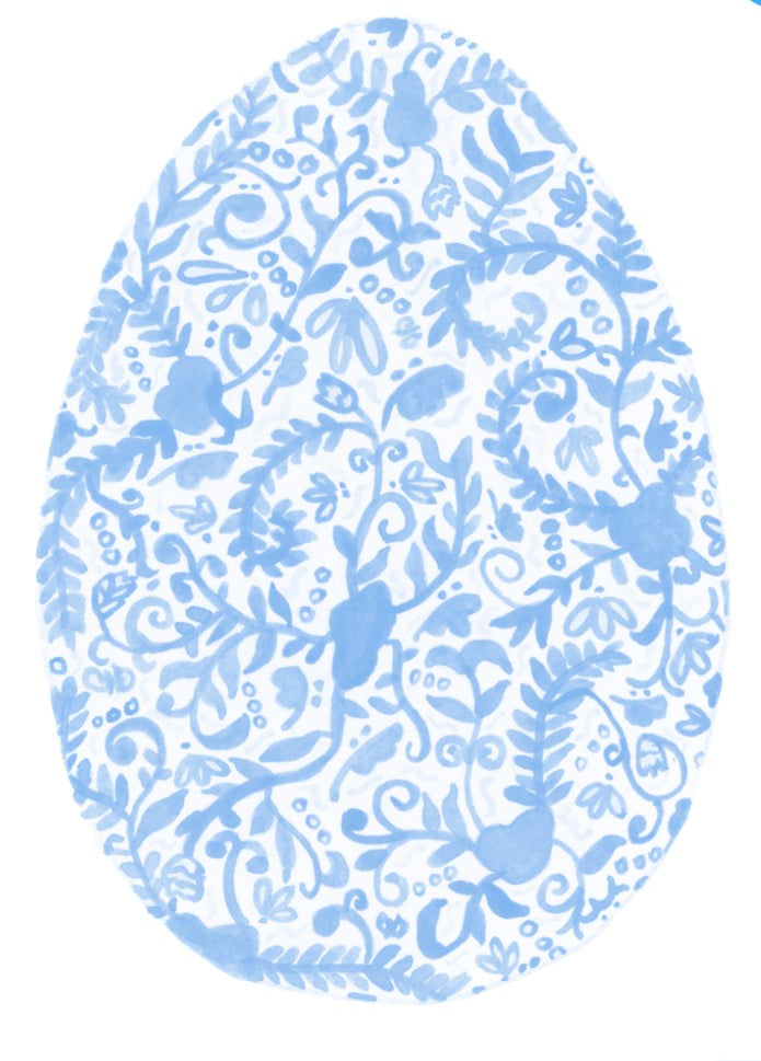 Chinoiserie Garden Egg Hanger