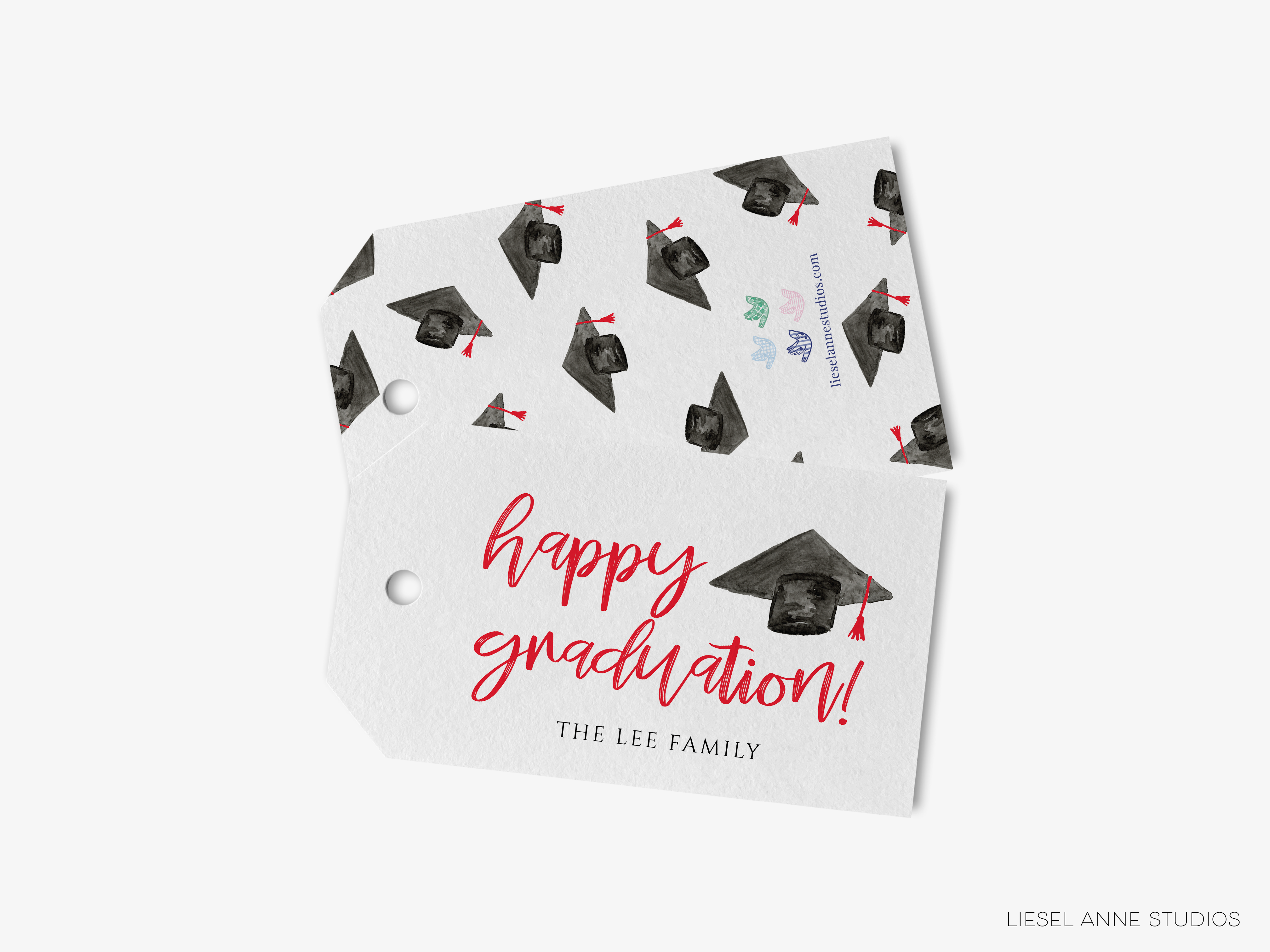 Personalized Happy Graduation Gift Tags