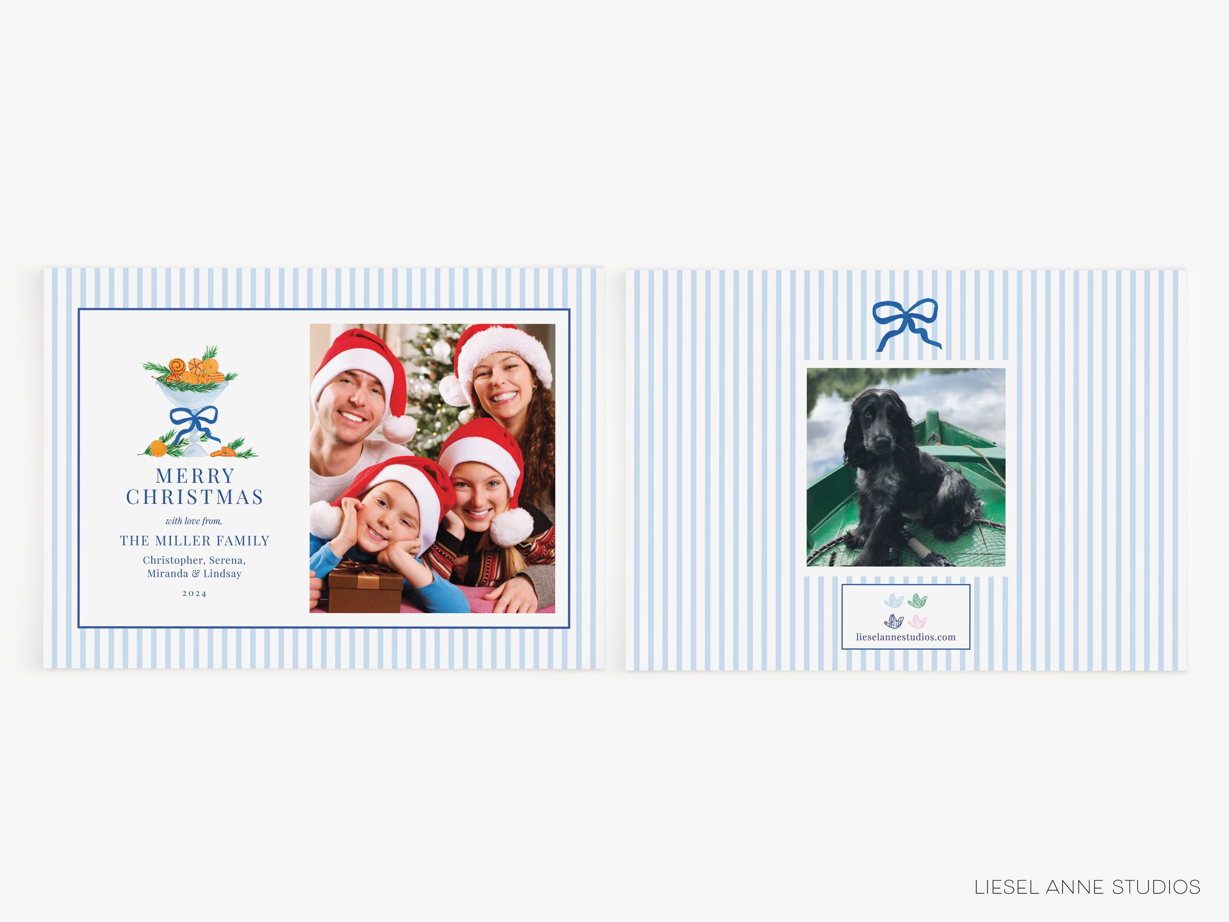 Holiday Citrus Blue & White Photo Card-Sets of flat cards customized for your family + white envelopes Measures 5” x 7” (A7) Printed on 120lb high quality stationery paper with a beautiful eggshell finish Designed and printed in the USA Hand packaged with care and ready to gift or use 

Après Ski Sweater Holiday Photo Cards | Christmas Card Set | Winter Greetings | Cozy Holiday Cards | Customizable Photo Cards-The Singing Little Bird