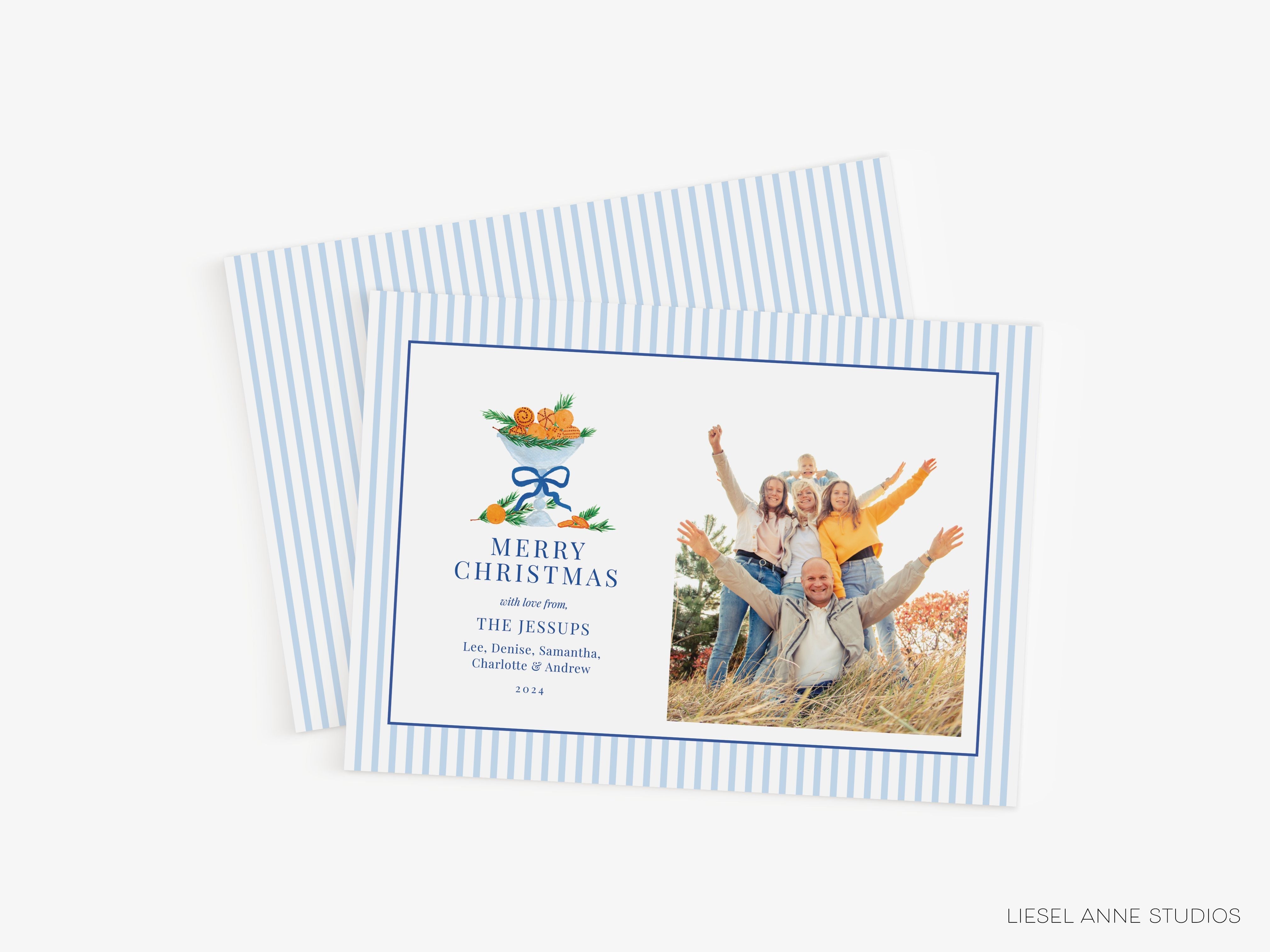 Holiday Citrus Blue & White Photo Card-Sets of flat cards customized for your family + white envelopes Measures 5” x 7” (A7) Printed on 120lb high quality stationery paper with a beautiful eggshell finish Designed and printed in the USA Hand packaged with care and ready to gift or use 

Après Ski Sweater Holiday Photo Cards | Christmas Card Set | Winter Greetings | Cozy Holiday Cards | Customizable Photo Cards-The Singing Little Bird