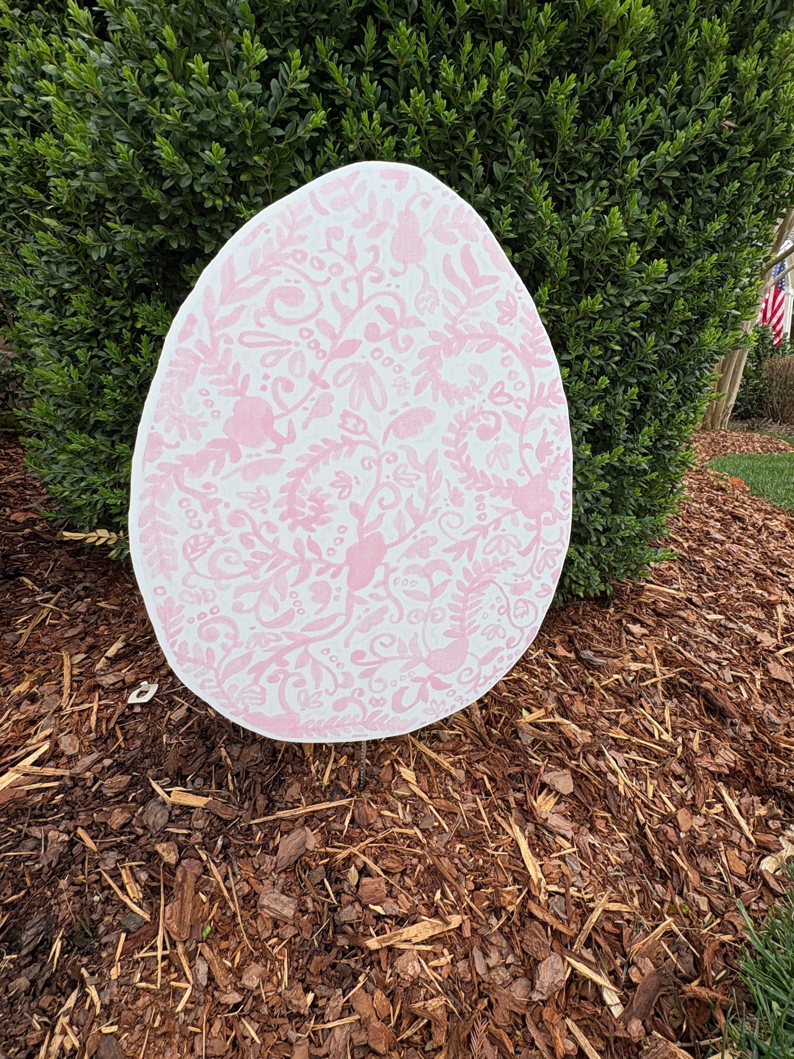 Garden Egg Pot Stake