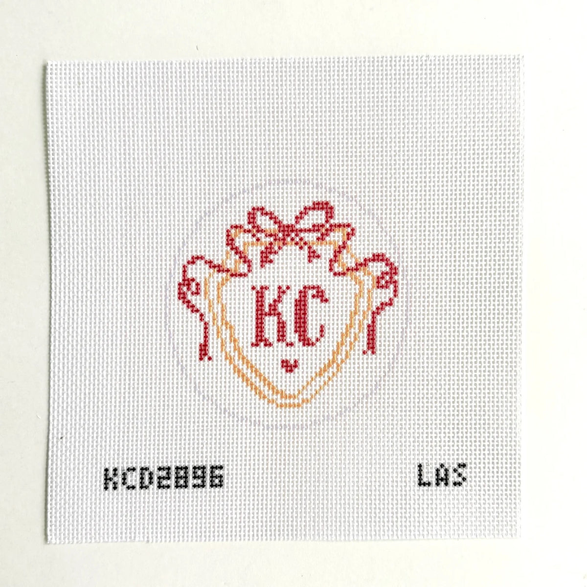 Kansas City Crest Needlepoint Canvas | Liesel Anne Studios