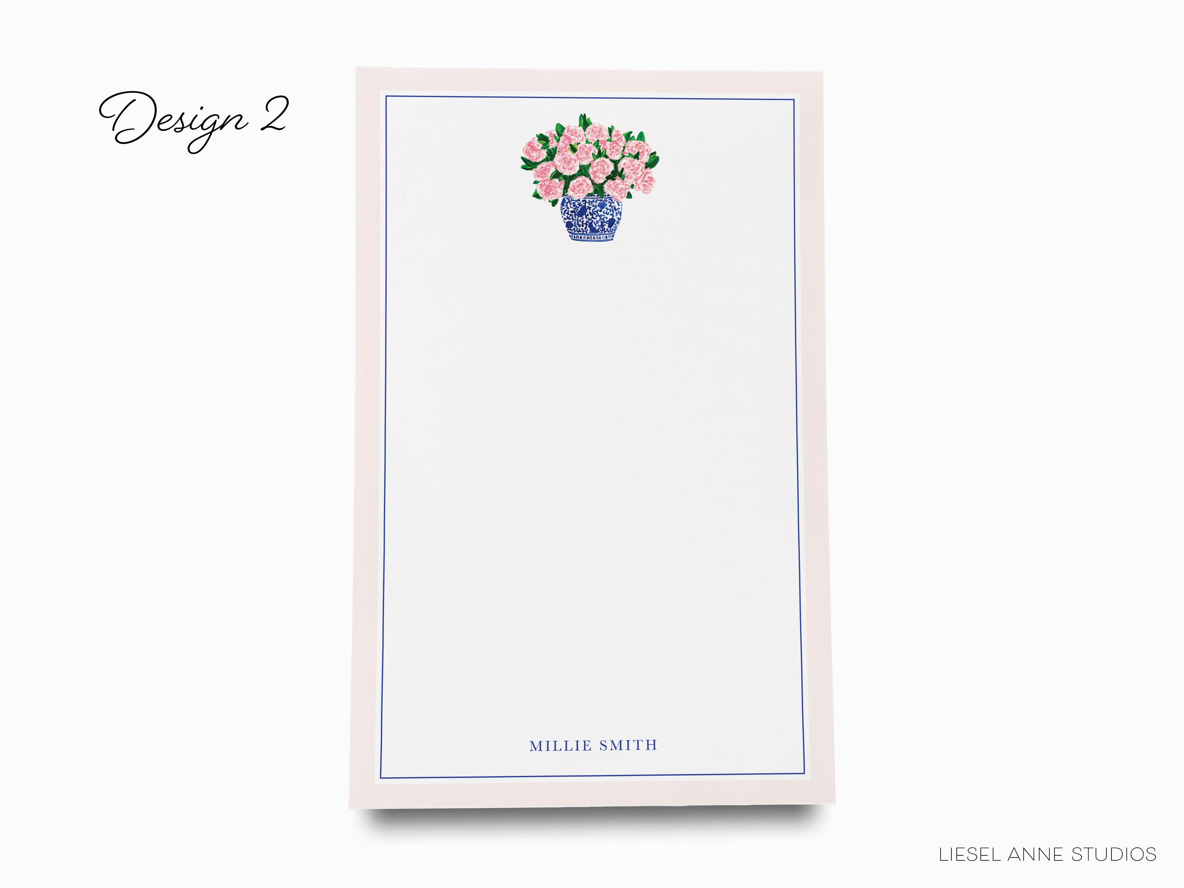 Peonies in Ginger Jar Notepad